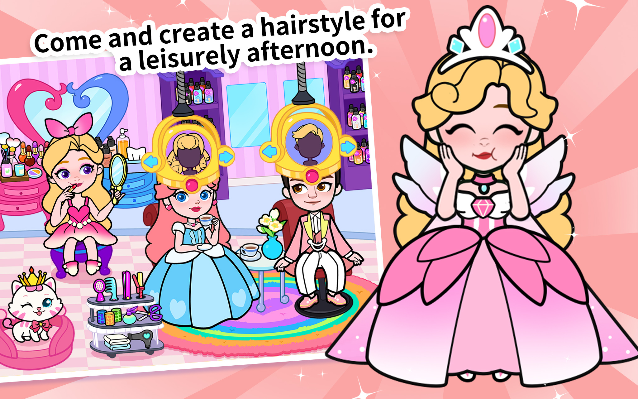اسکرین شات 4 بازی Paper Princess's Dream Castle