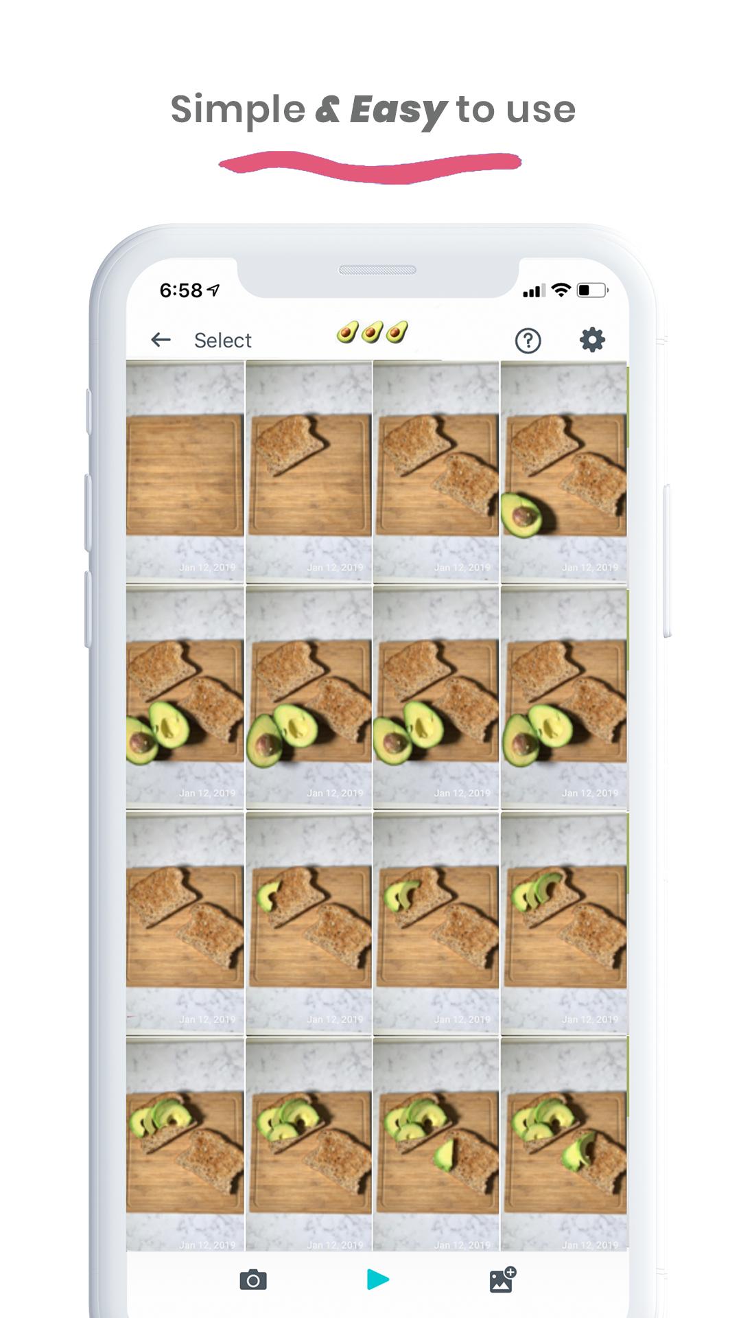 اسکرین شات 4 برنامه Life Lapse: Stop Motion Video