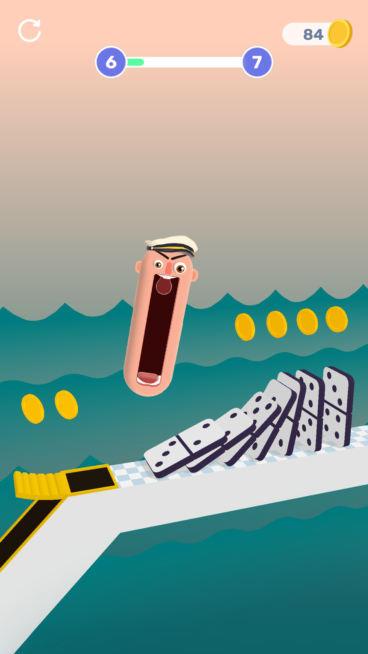 اسکرین شات 6 بازی Hopping Heads: Scream & Shout