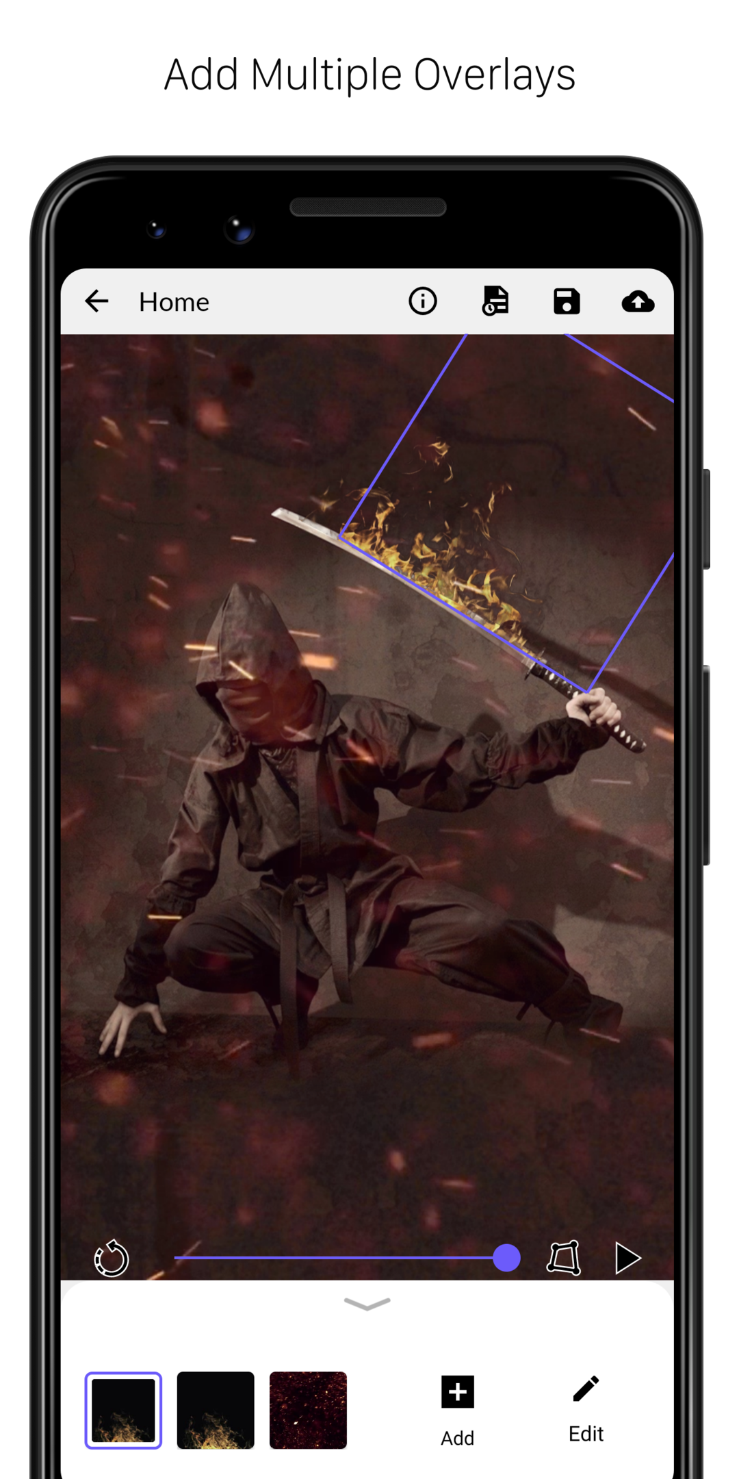 اسکرین شات 3 برنامه StoryZ Photo Motion Video loop