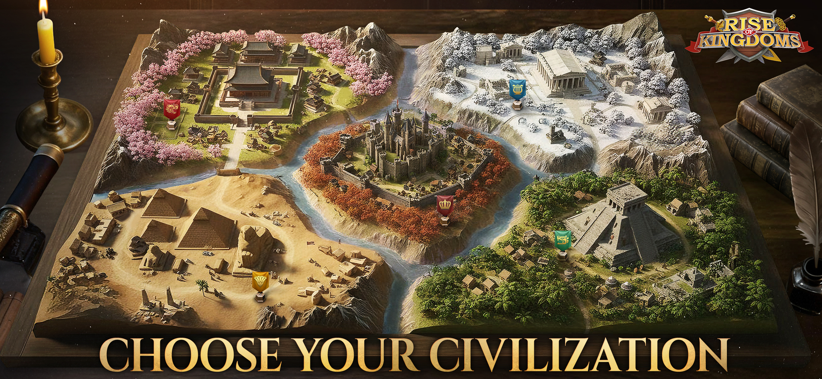 اسکرین شات 1 بازی Rise of Kingdoms: Lost Crusade