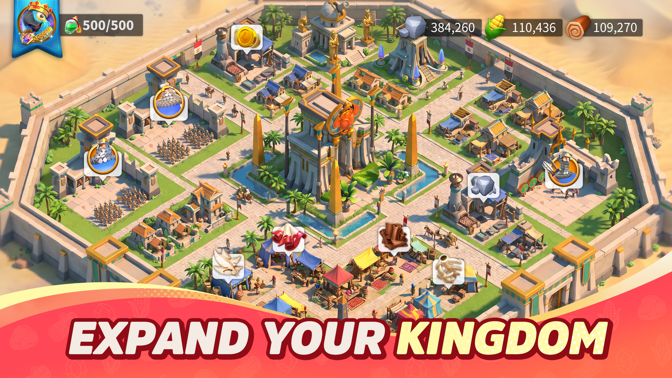 اسکرین شات 4 بازی Rise of Kingdoms: Lost Crusade