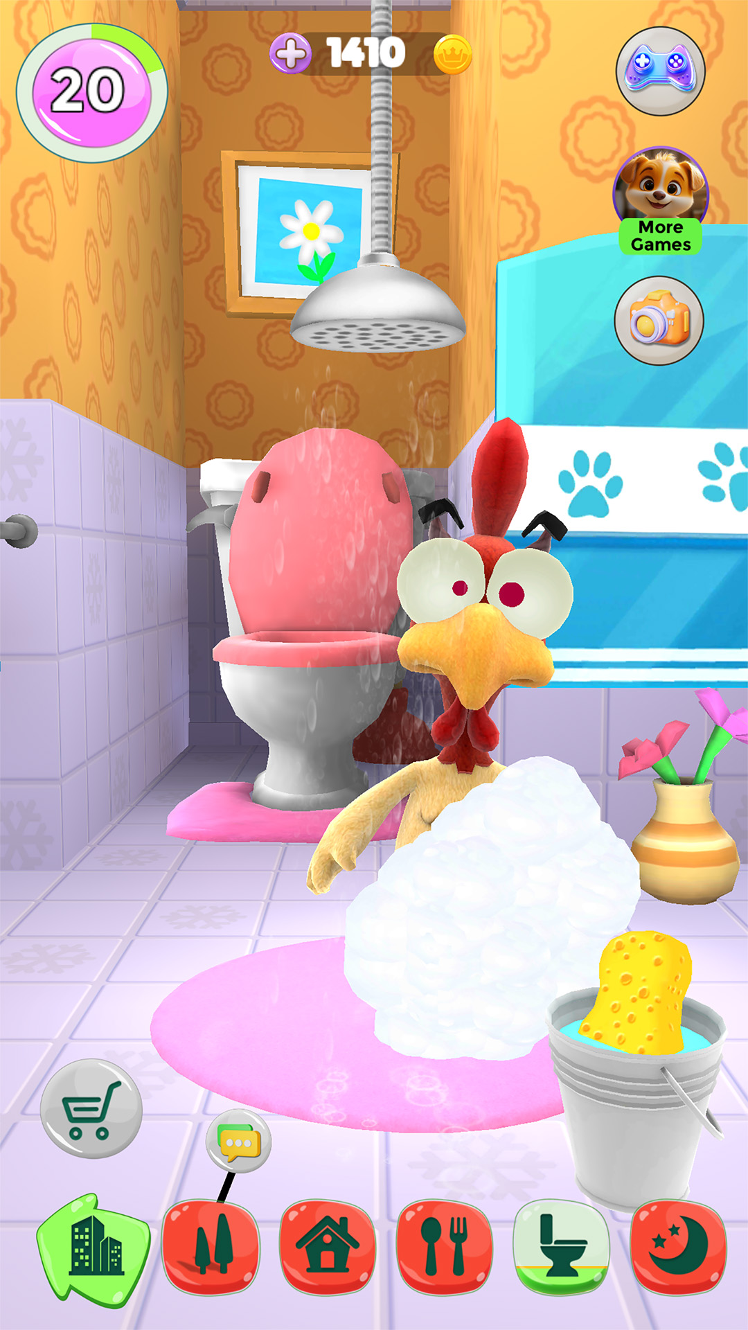 اسکرین شات 8 بازی Talking Chick