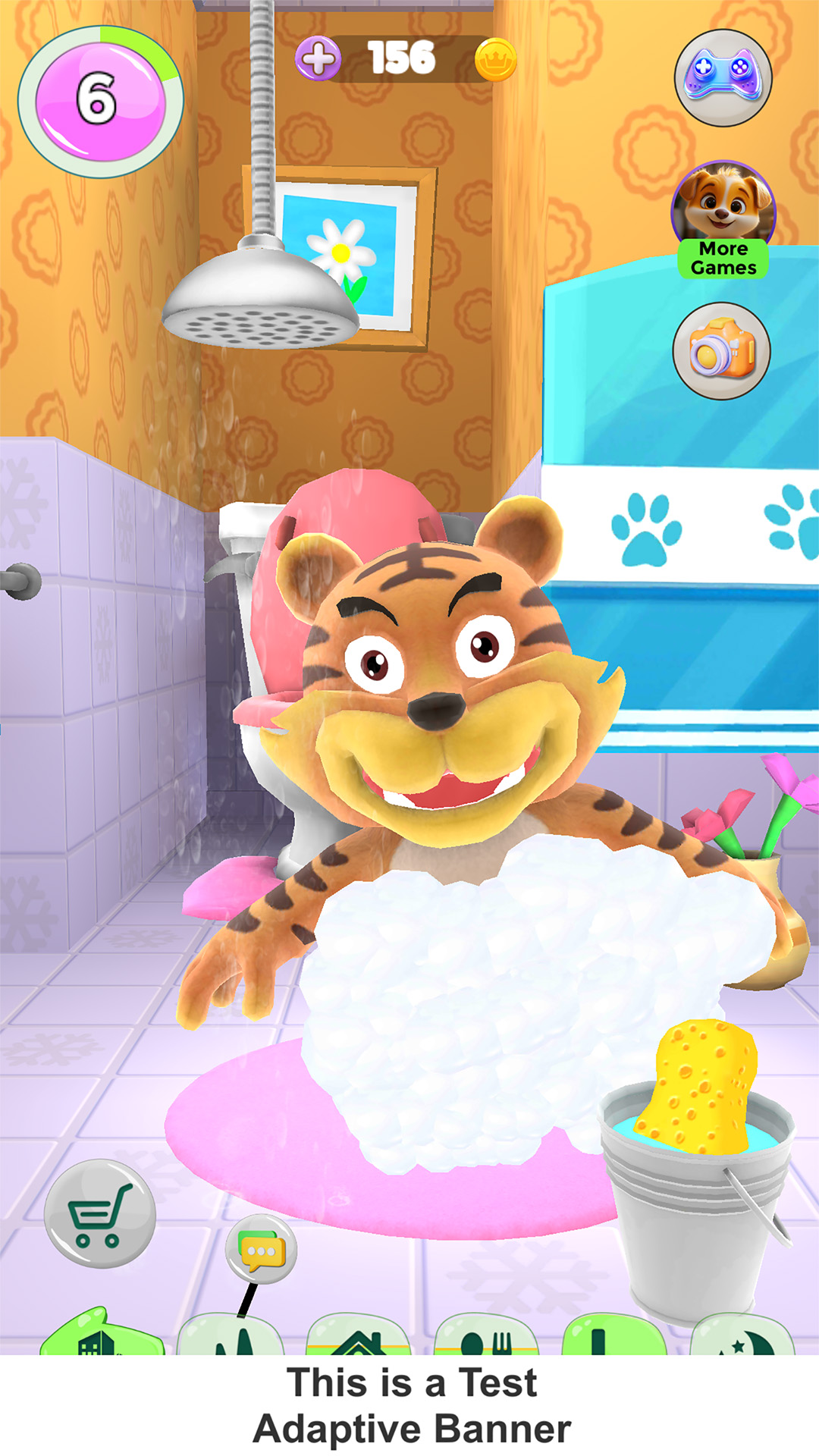 اسکرین شات 6 بازی Talking Tiger