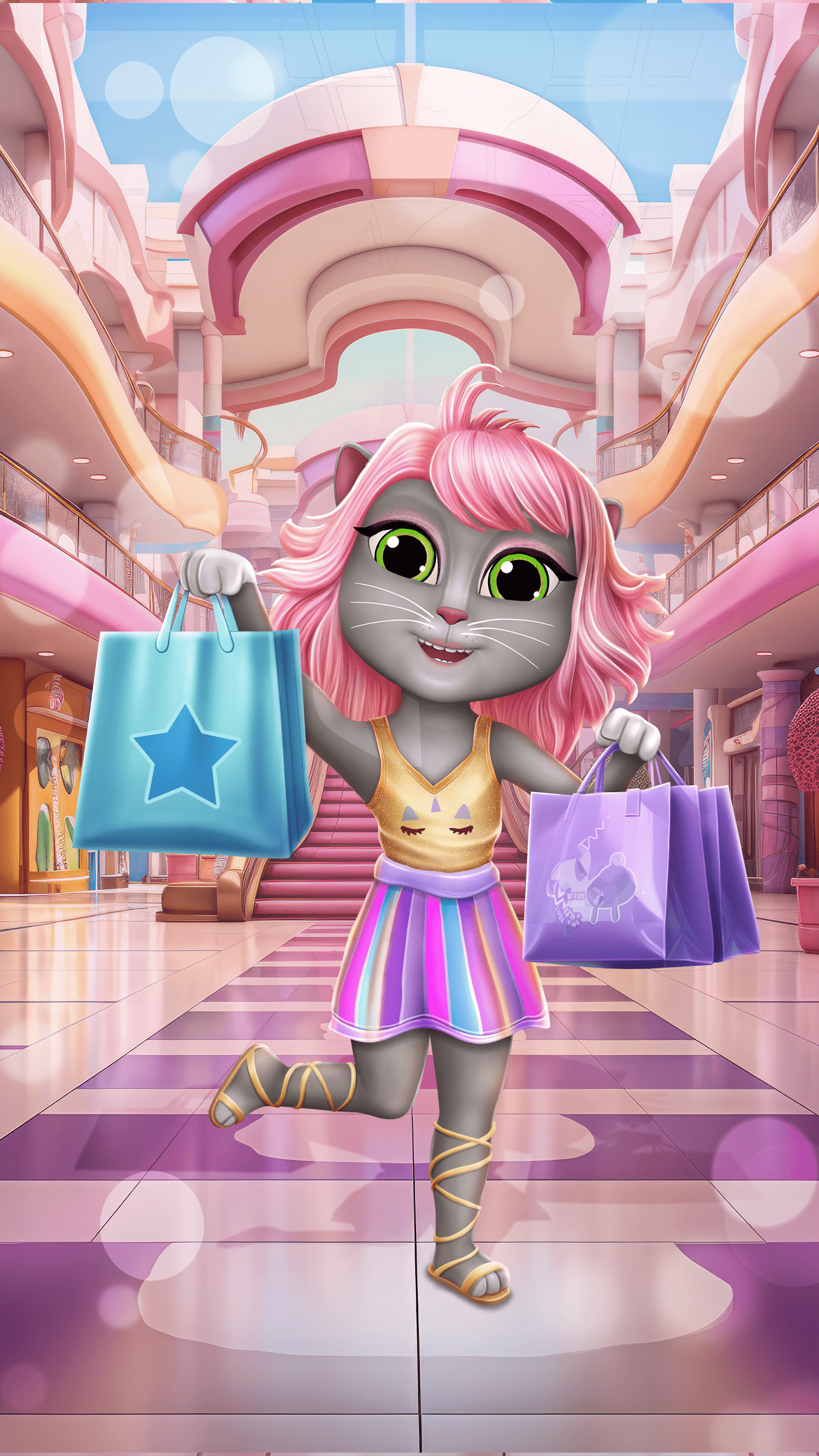 اسکرین شات 1 بازی Virtual Pet Lily 2 - Cat Game