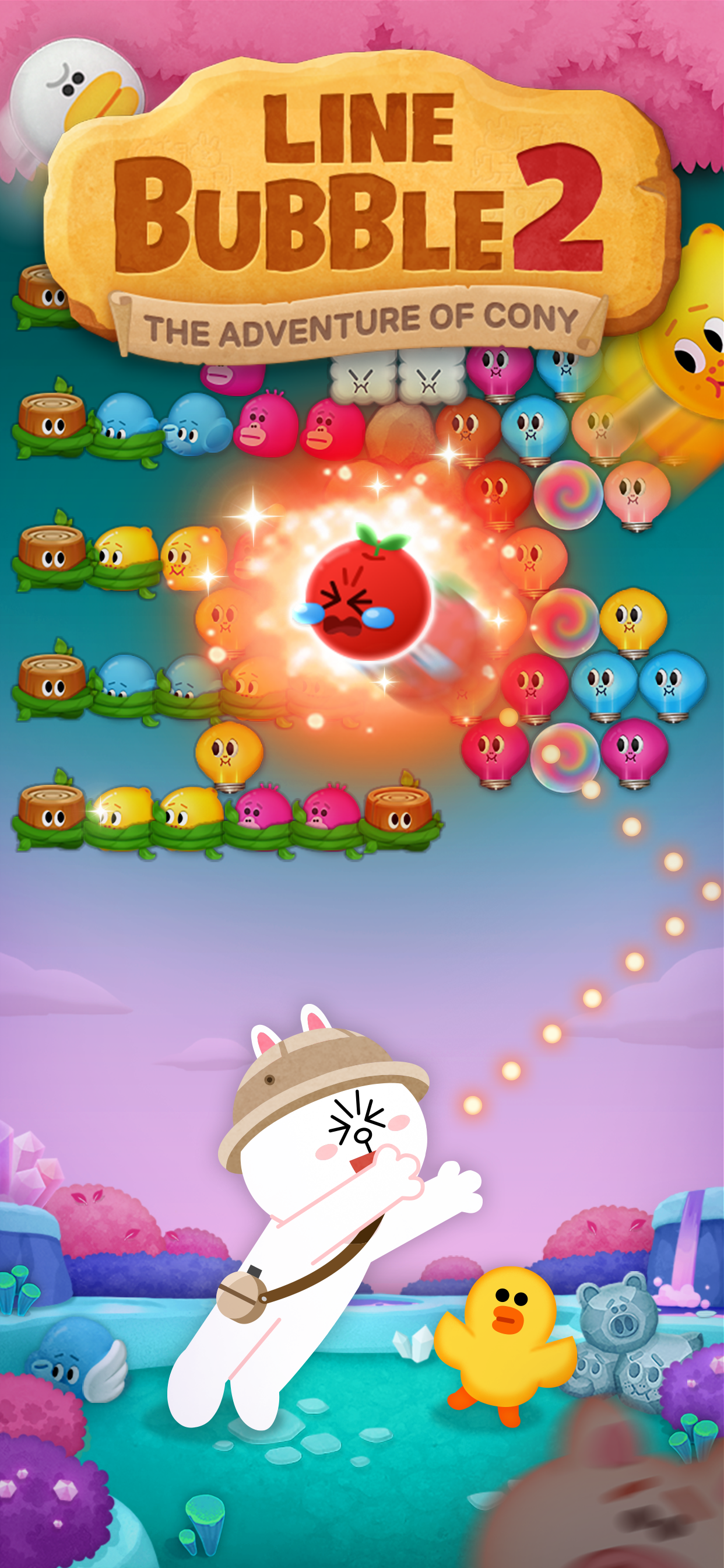 اسکرین شات 1 بازی LINE Bubble 2