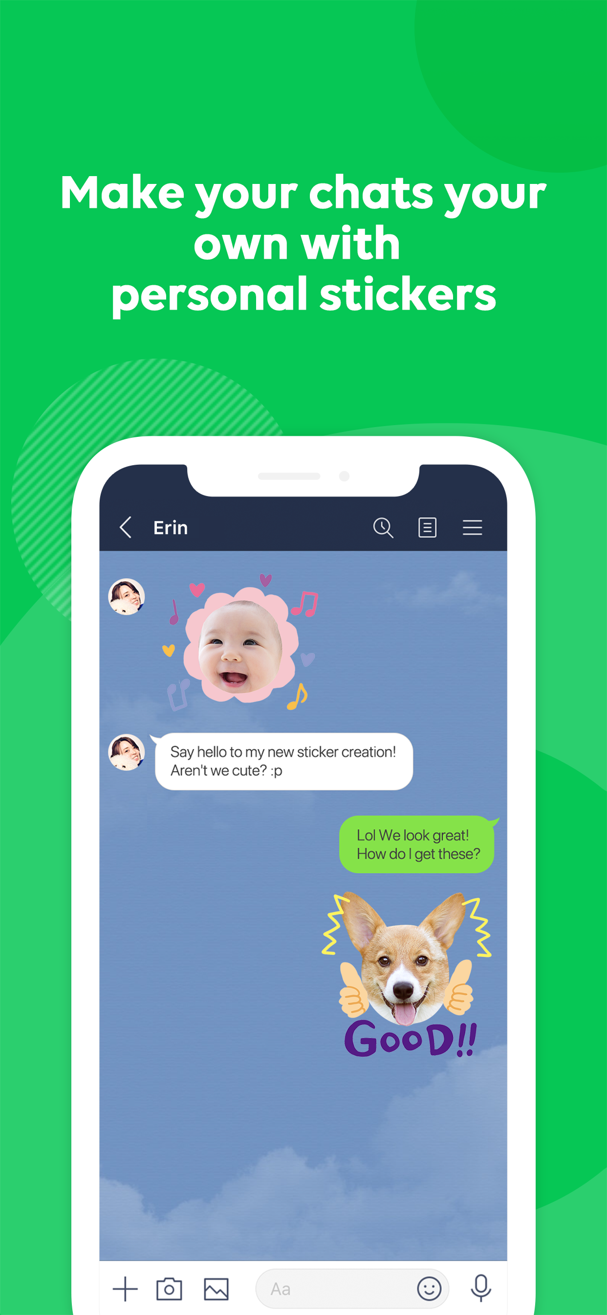 اسکرین شات 3 برنامه LINE Sticker Maker
