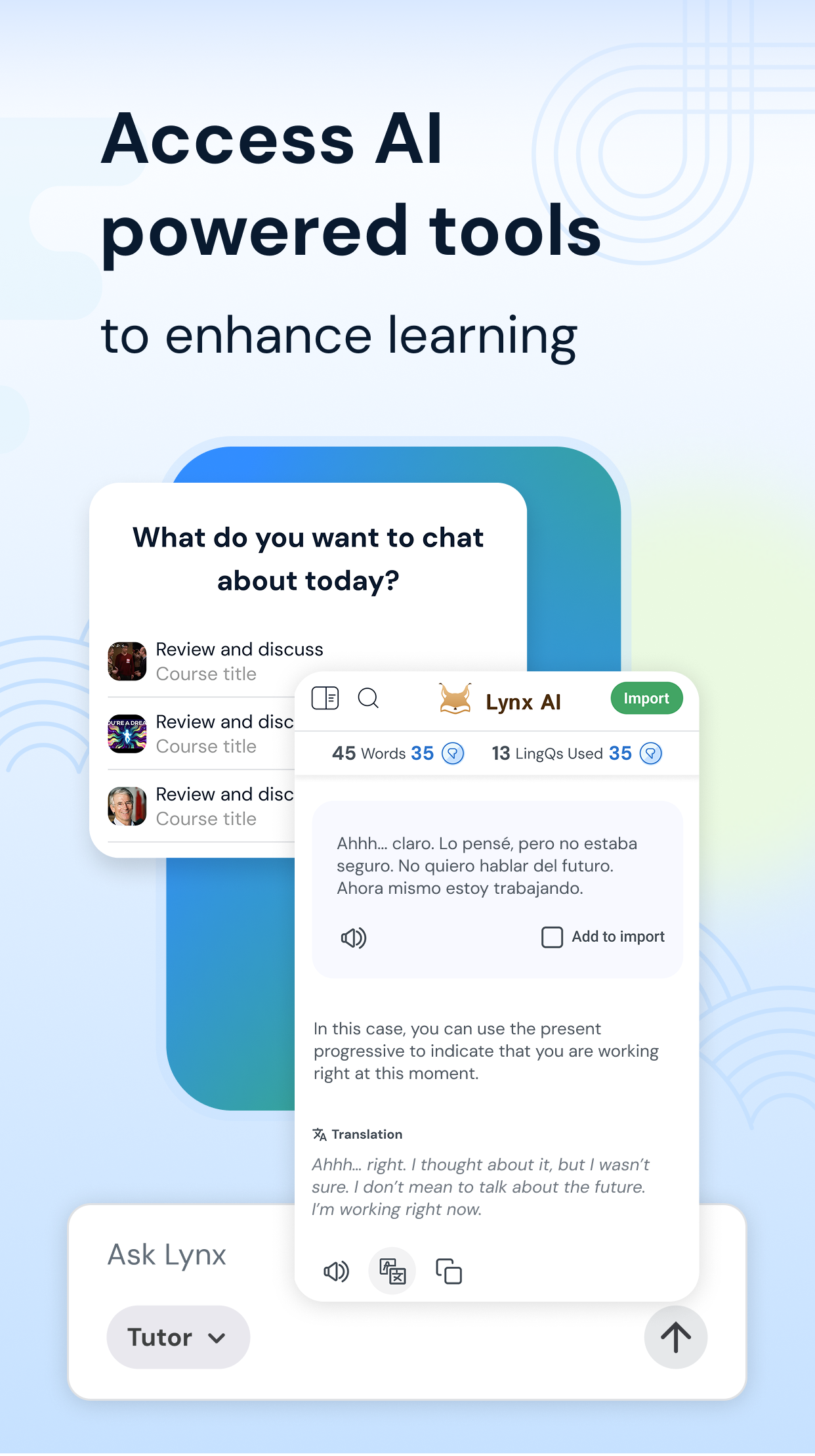اسکرین شات 6 برنامه LingQ: Learn Languages Fast