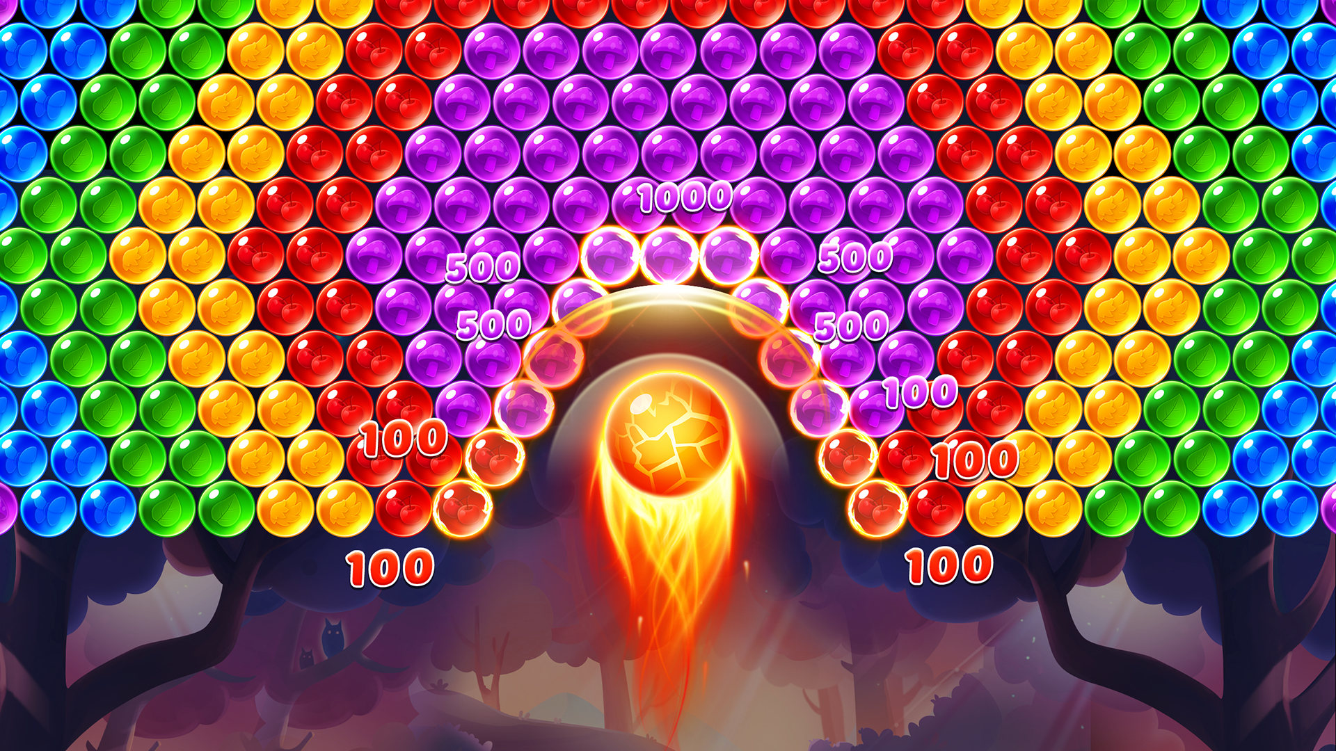 اسکرین شات 1 بازی Bubble Shooter Genies