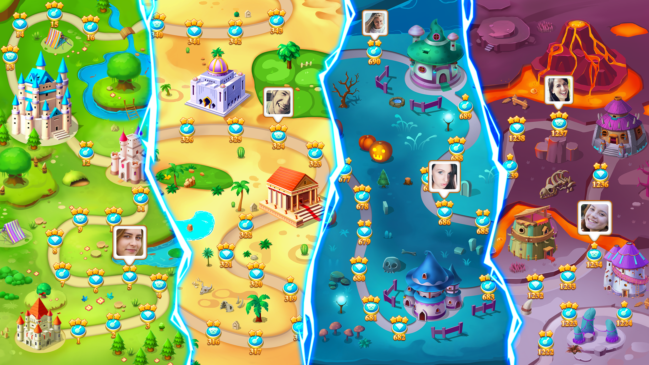 اسکرین شات 8 بازی Jewels Legend - Match 3 Puzzle