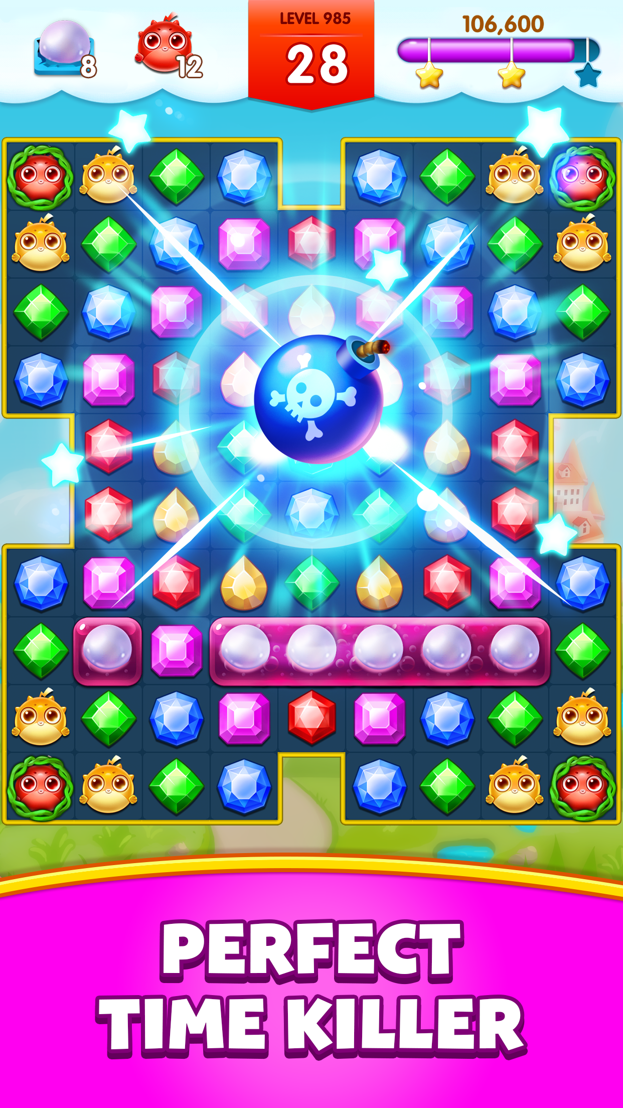 اسکرین شات 4 بازی Jewels Legend - Match 3 Puzzle