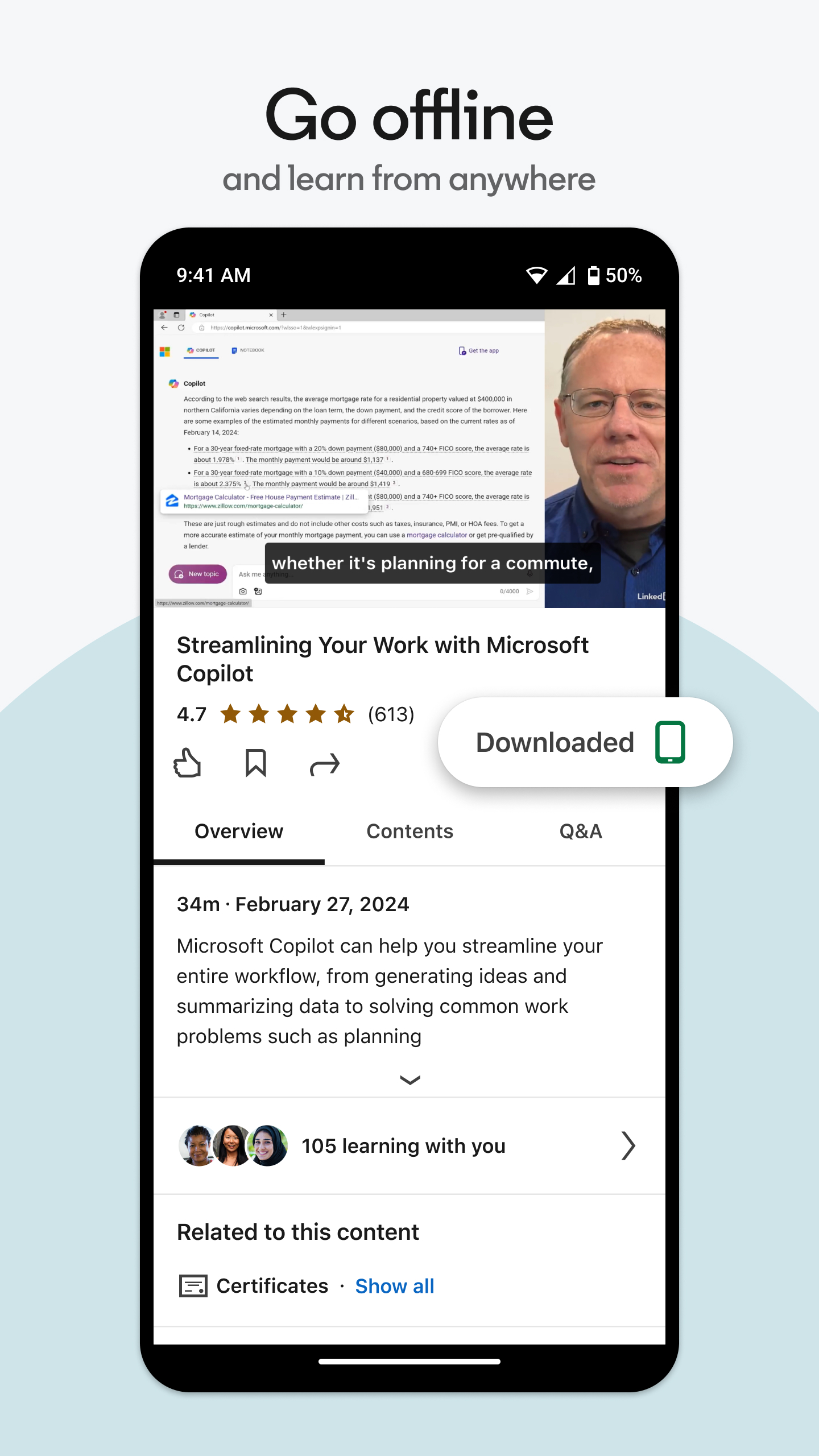 اسکرین شات 5 برنامه LinkedIn Learning