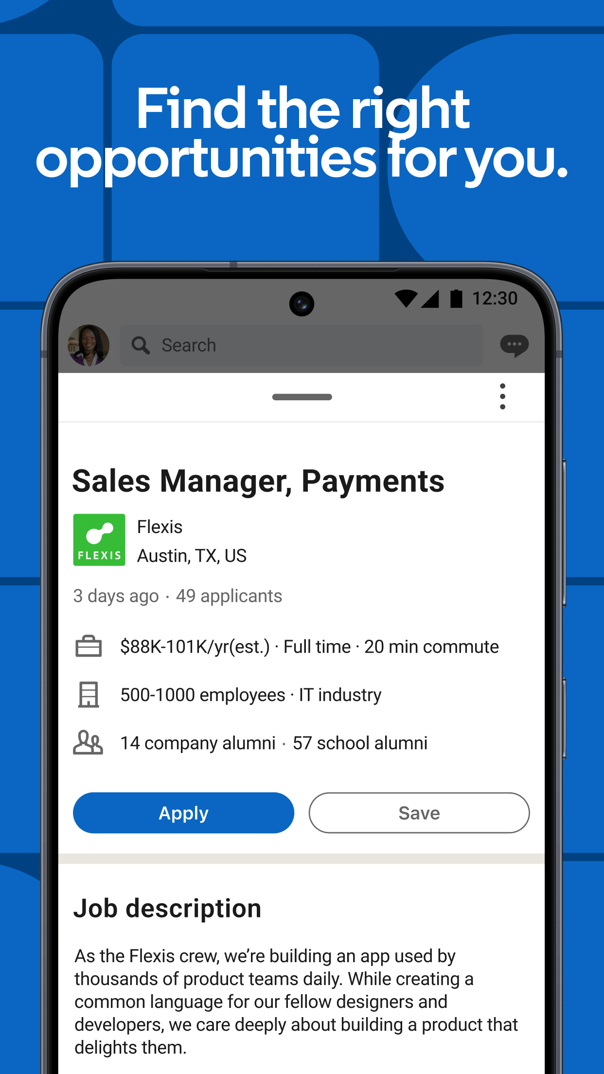 اسکرین شات 2 برنامه LinkedIn: Community & Network