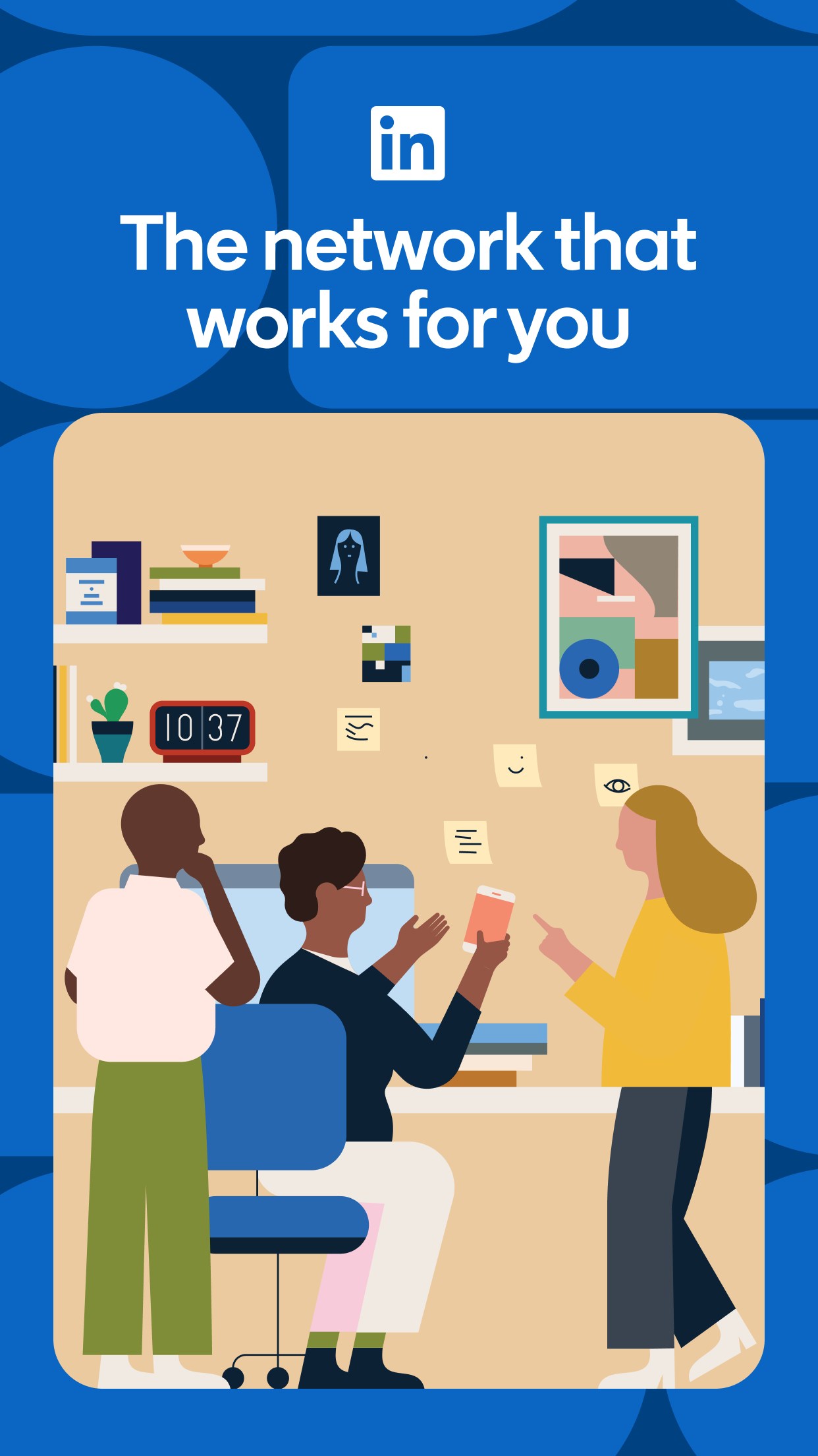 اسکرین شات 1 برنامه LinkedIn: Community & Network