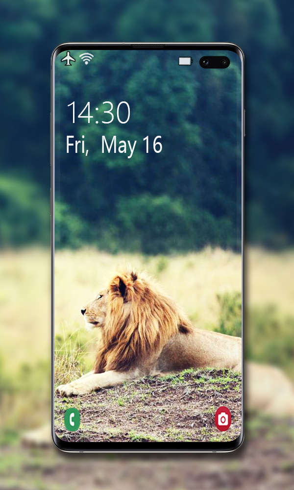 اسکرین شات 4 برنامه Lion Wallpaper