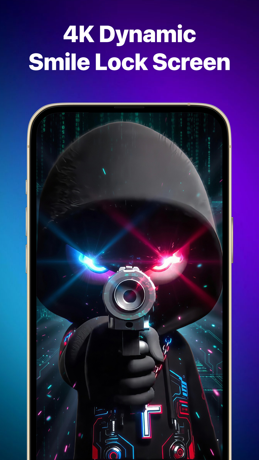 اسکرین شات 3 برنامه Silly Smile Live Wallpaper 4K