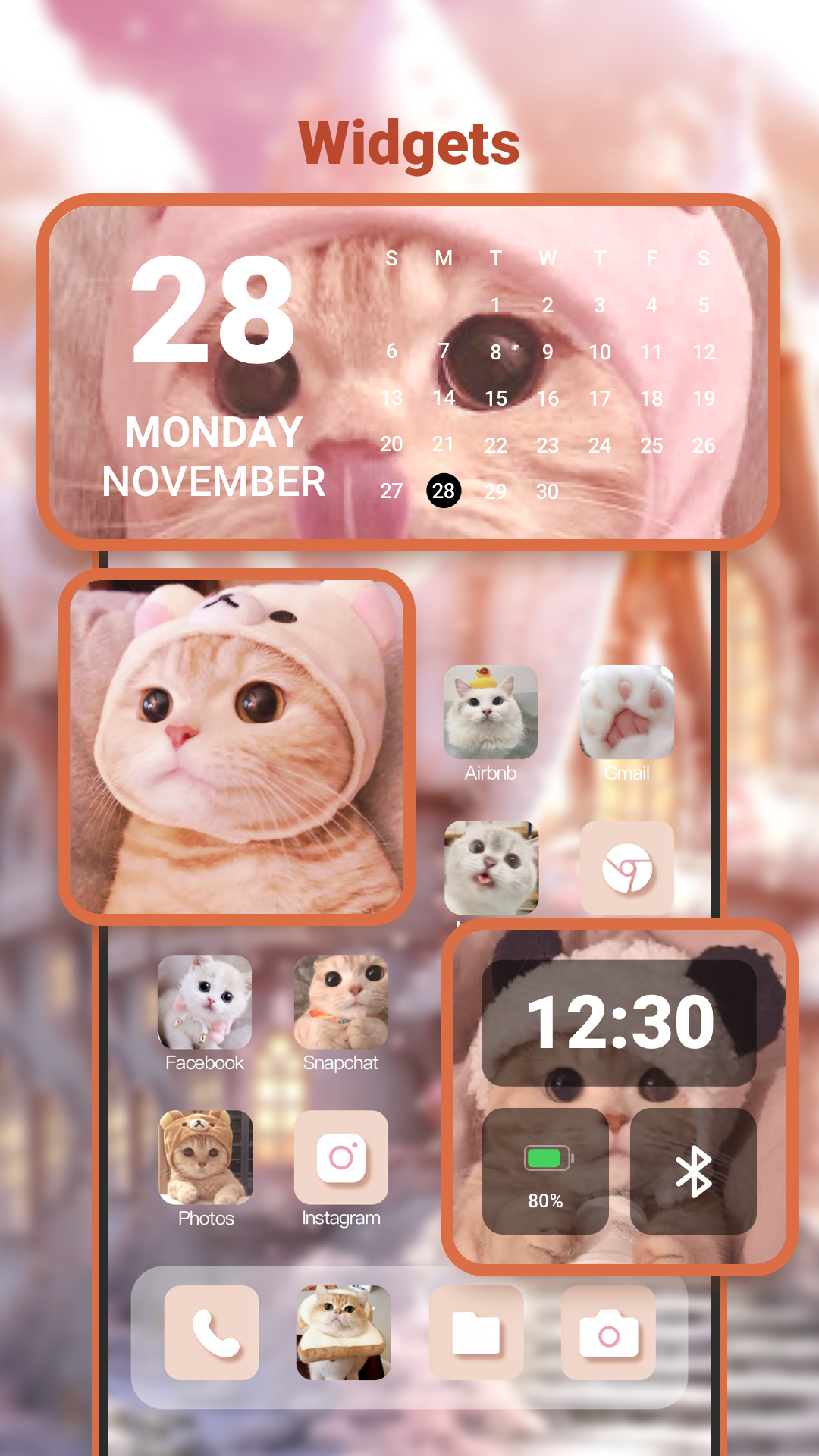 اسکرین شات 4 برنامه ThemeBox-wallpaper&widget