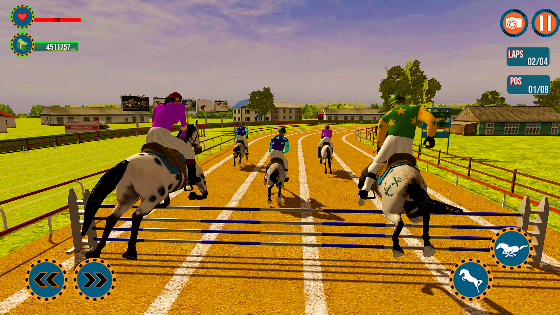 اسکرین شات 5 بازی Horse Riding:Horse Racing Game