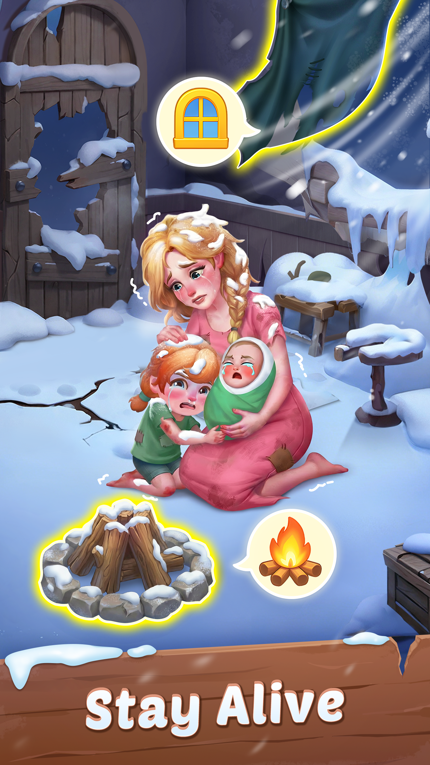 اسکرین شات 2 بازی Frost Valley™: Merge & Story