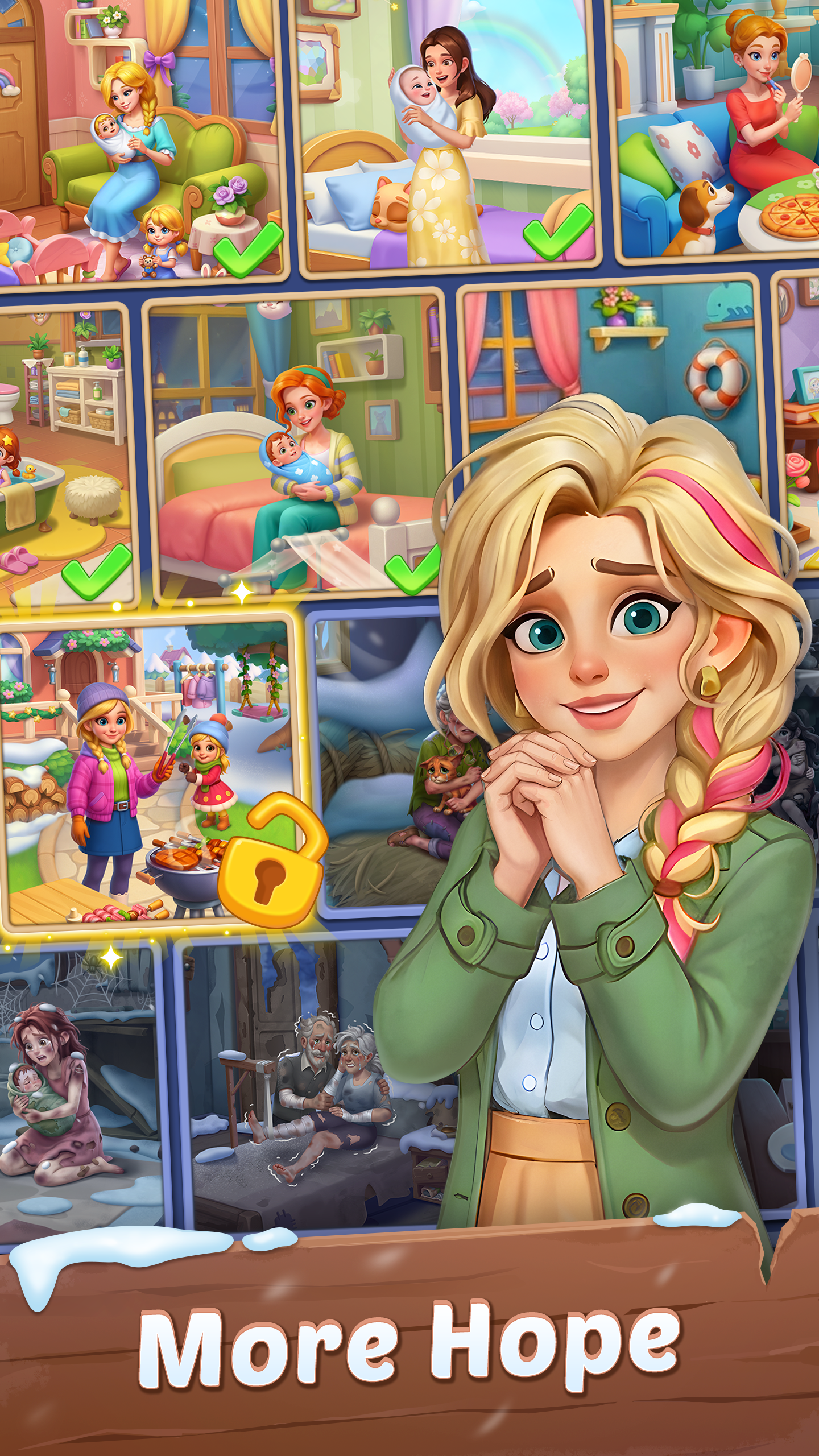 اسکرین شات 6 بازی Frost Valley™: Merge & Story