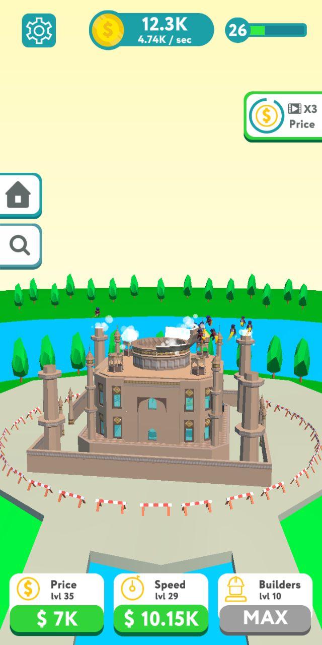 اسکرین شات 3 بازی Idle Builders - World Landmark