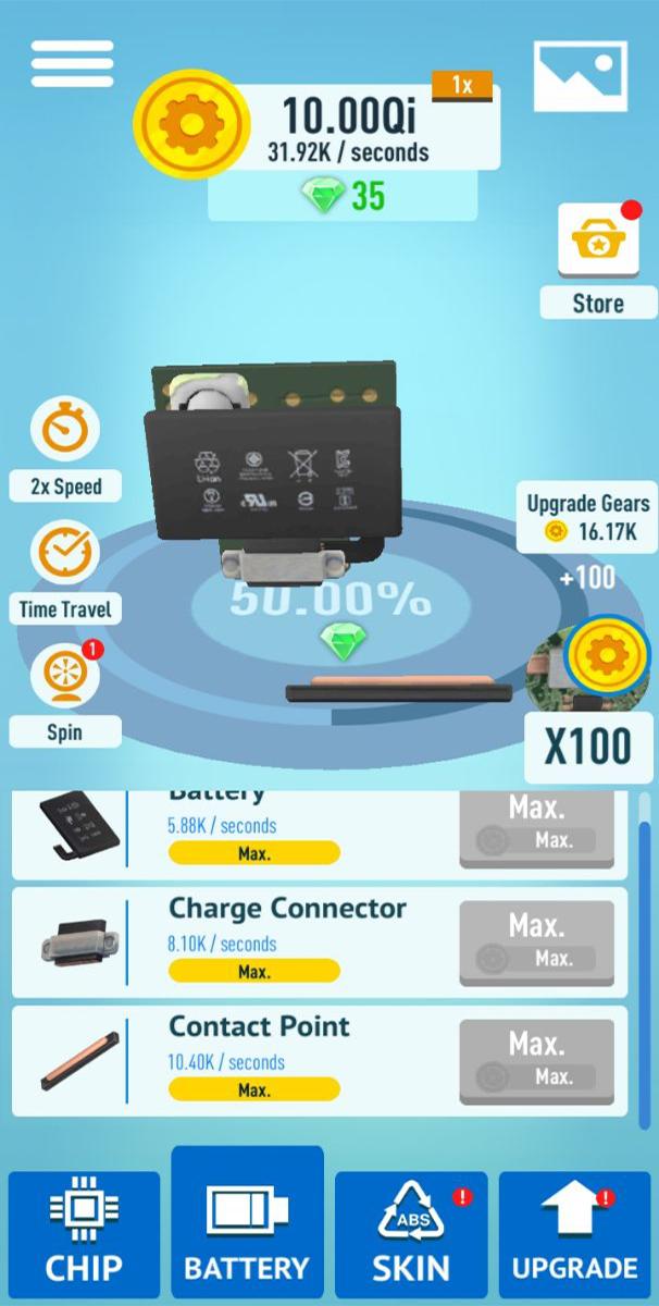 اسکرین شات 3 بازی Idle Gadgets: Tap Games