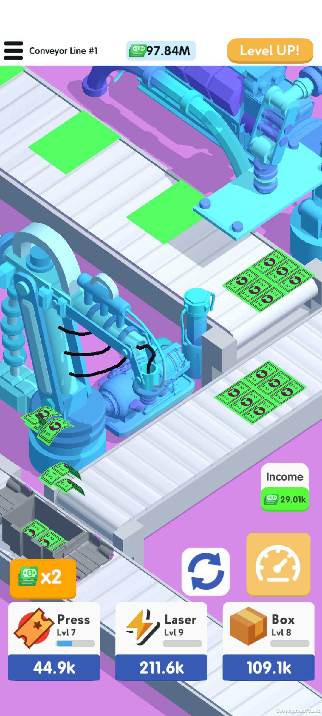 اسکرین شات 3 بازی Idle Money Factory