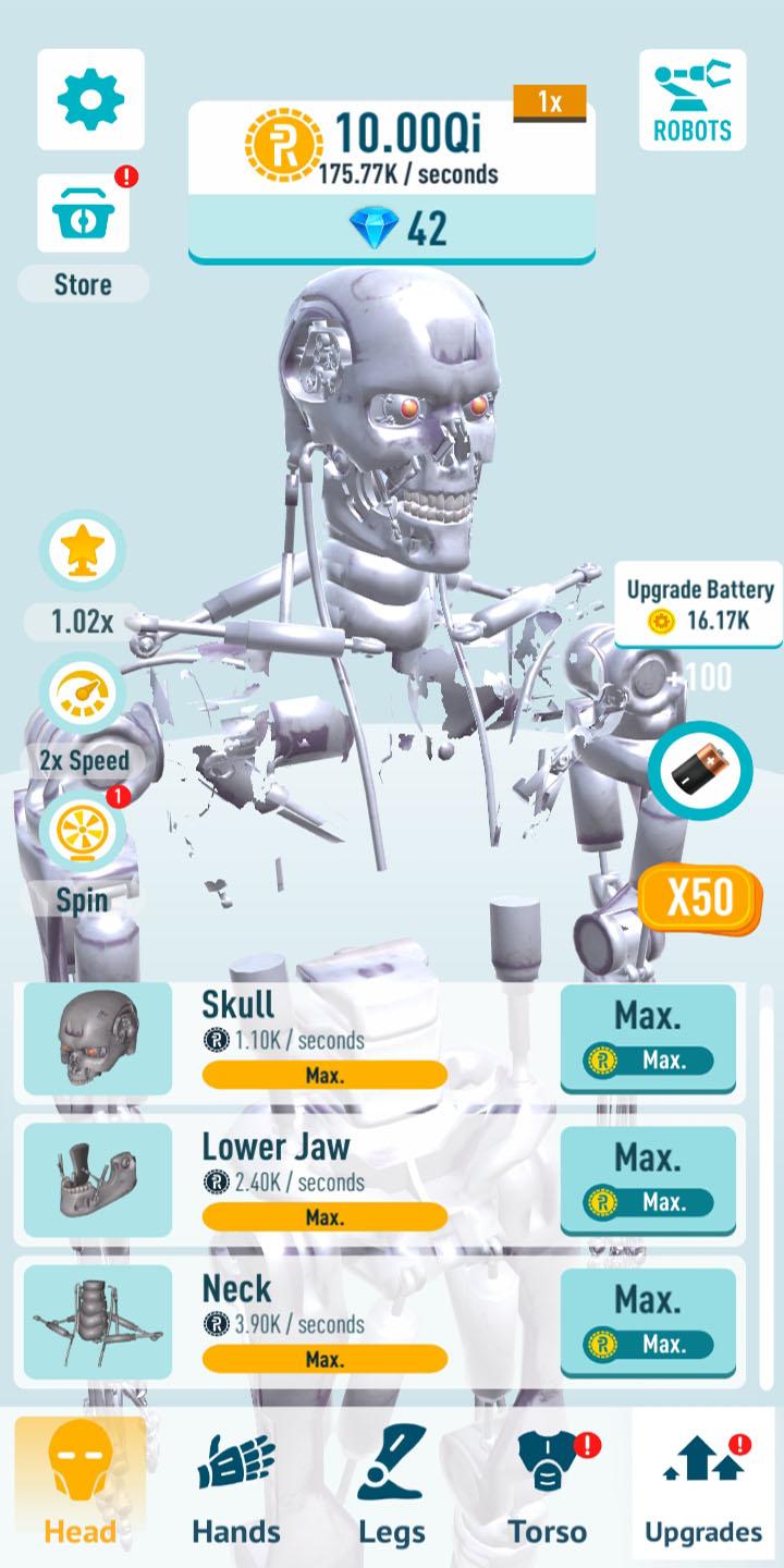 اسکرین شات 1 بازی Idle Robots