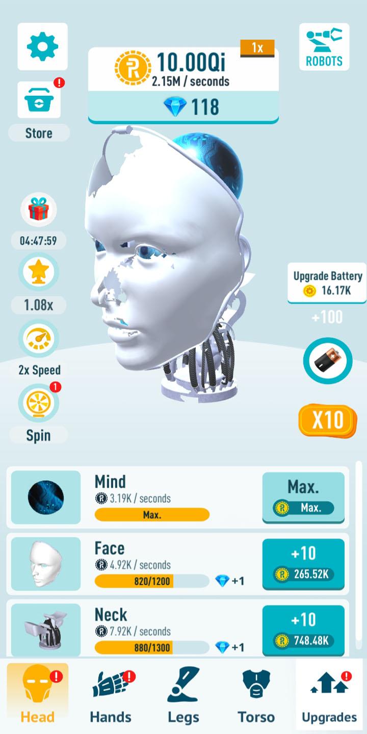 اسکرین شات 4 بازی Idle Robots