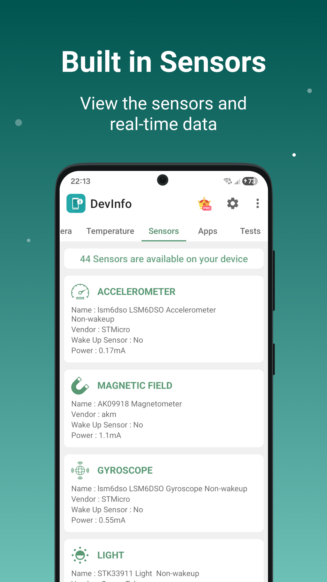 اسکرین شات 5 برنامه Device Info: View phone info