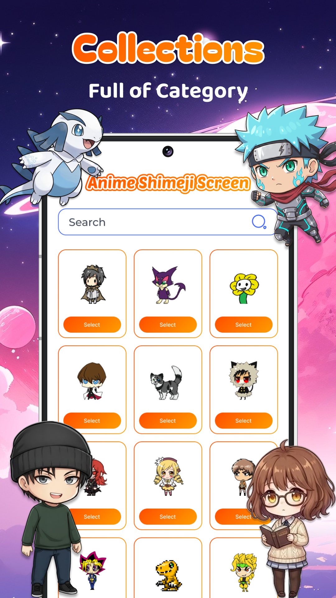 اسکرین شات 2 برنامه Anime Shimeji Pets On Screen