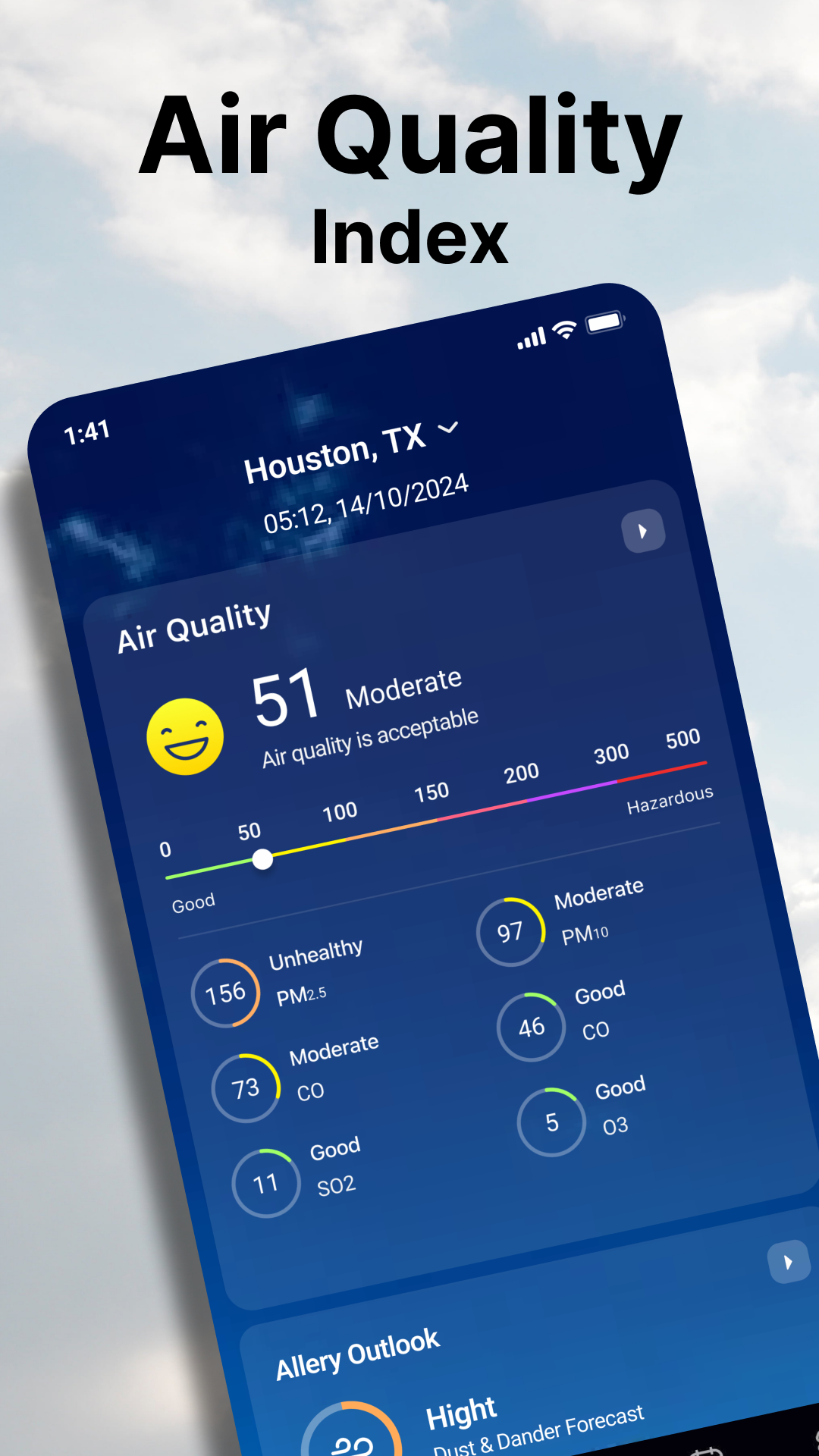 اسکرین شات 6 برنامه WeatherPlus: Radar&Air Quality