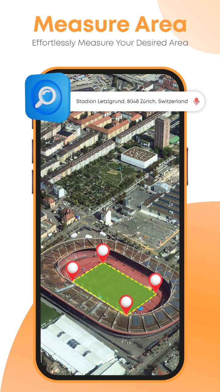 اسکرین شات 5 برنامه Live Satellite view & 3d Maps