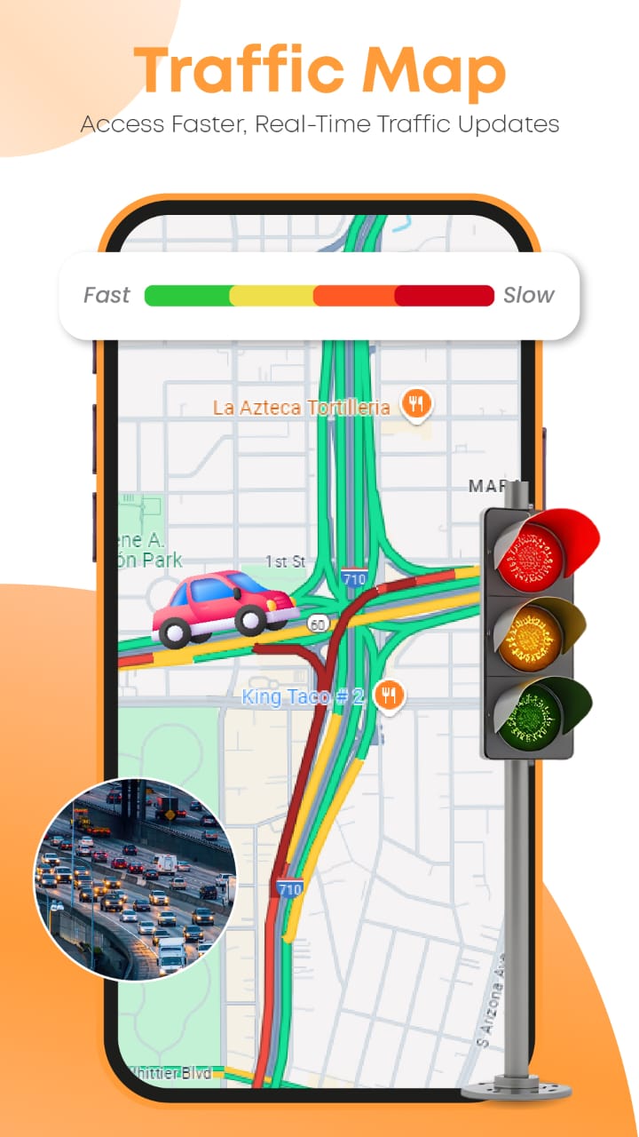 اسکرین شات 2 برنامه Live Satellite view & 3d Maps