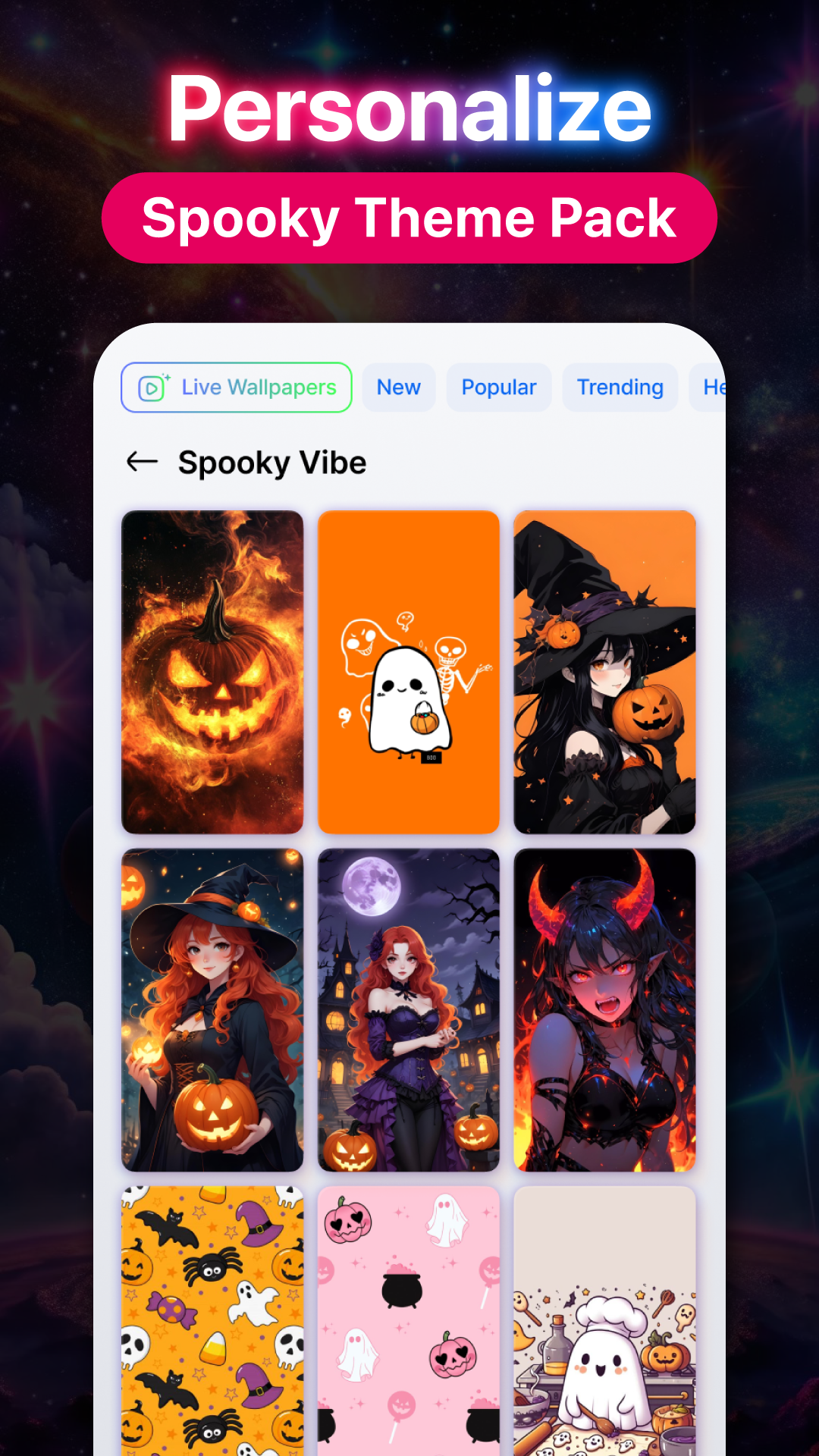 اسکرین شات 3 برنامه Revive Launcher: 4K Wallpapers