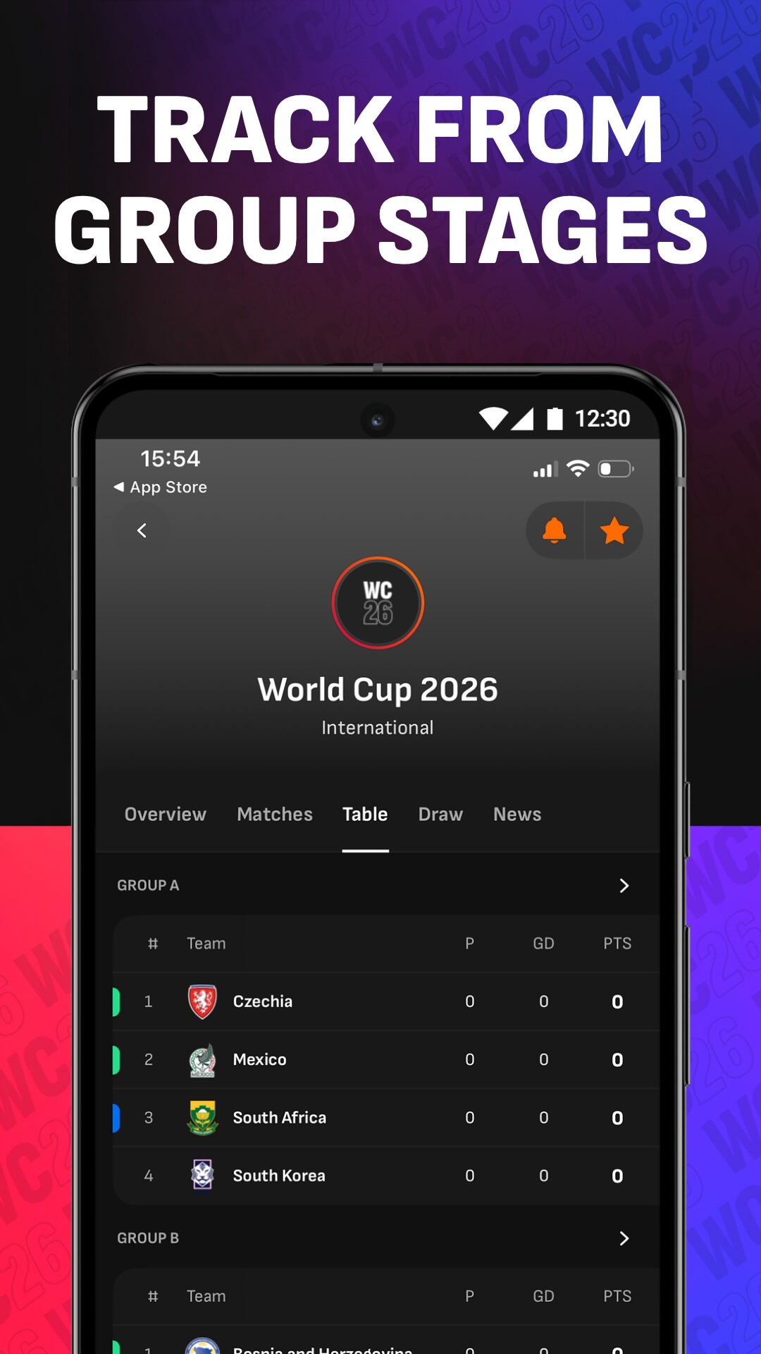 اسکرین شات 4 برنامه LiveScore: Live Sports Scores