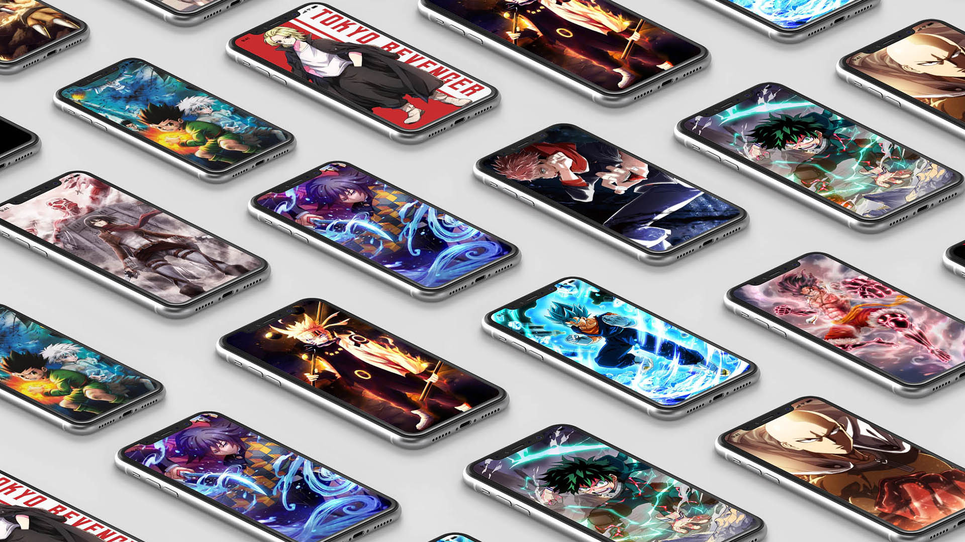 اسکرین شات 1 برنامه Anime Wallpaper HD 4K