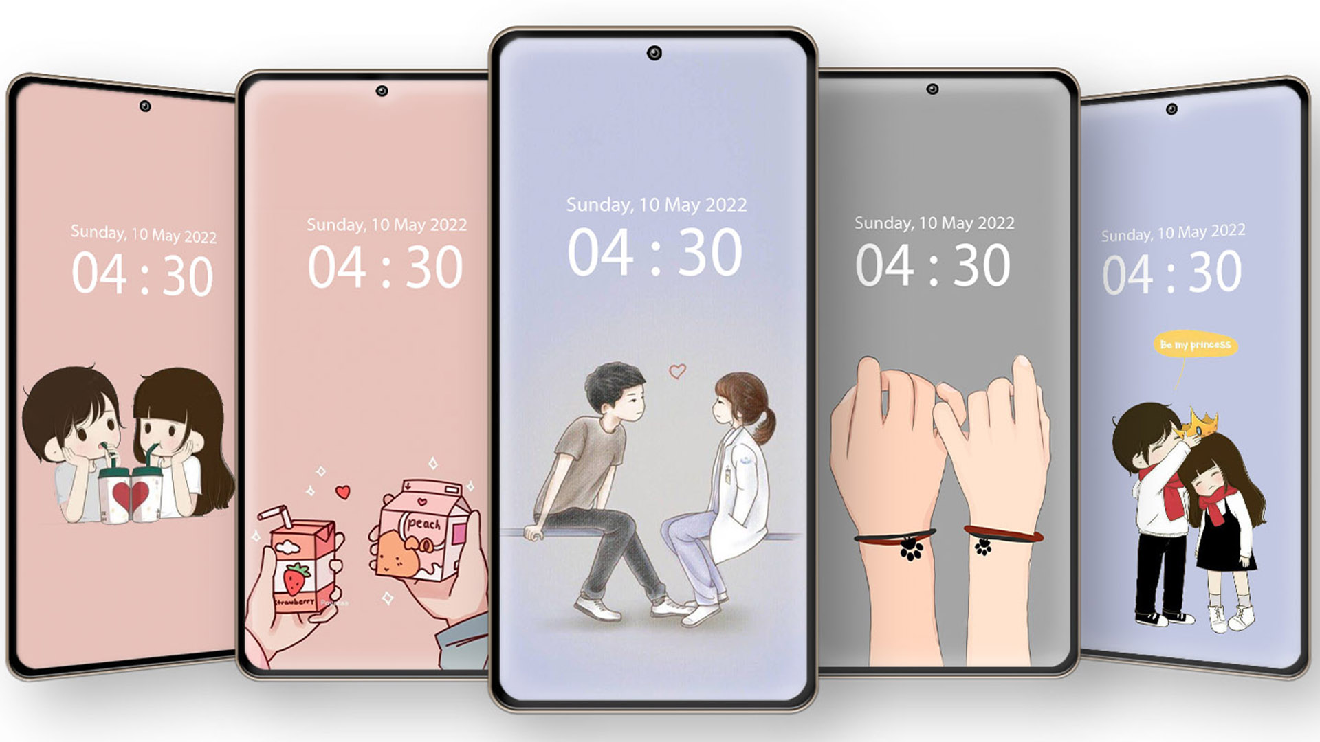 اسکرین شات 5 برنامه Couple Wallpaper HD