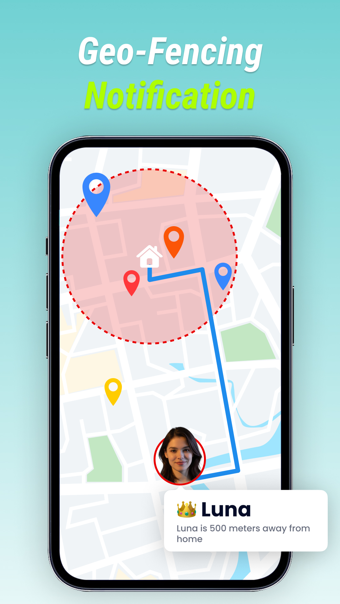 اسکرین شات 4 برنامه Family Locator, Tracking App