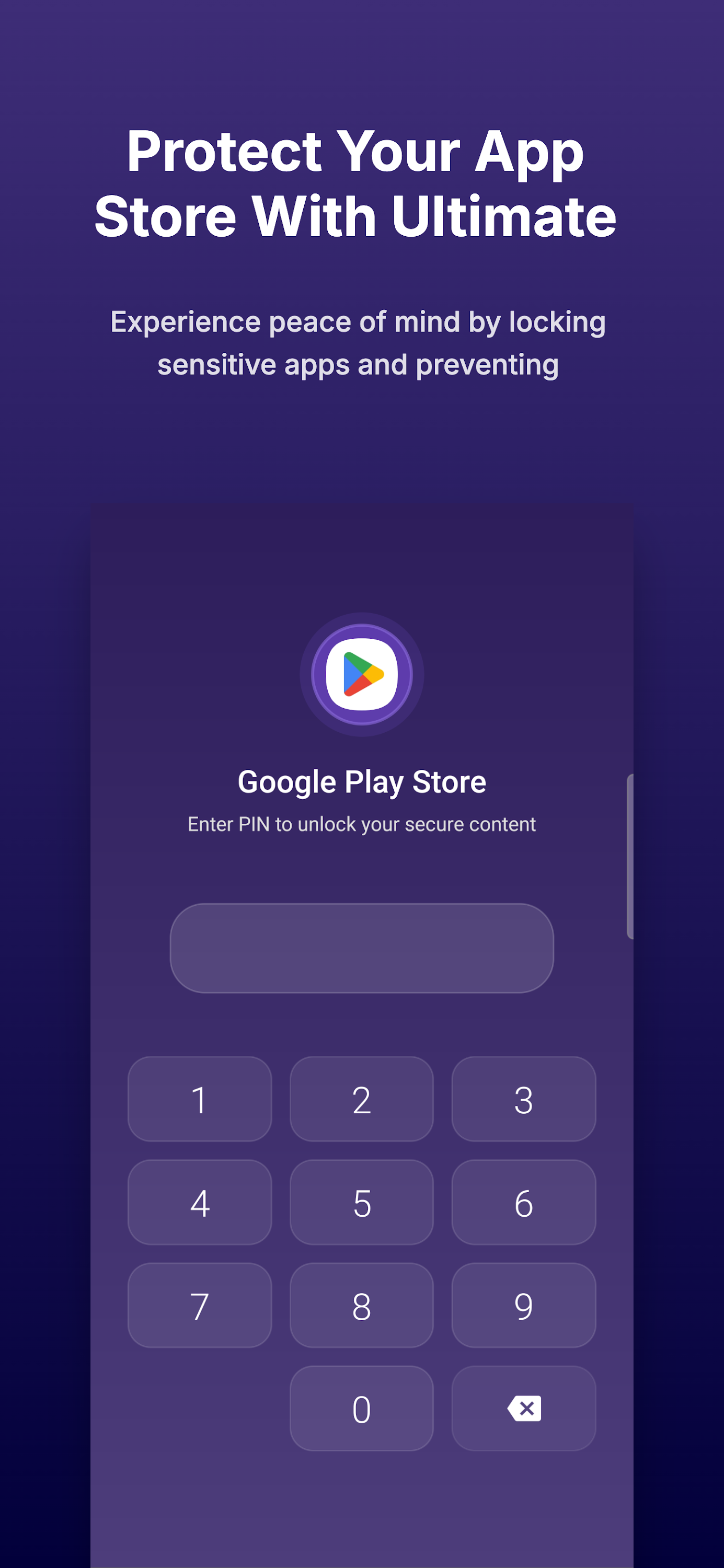 اسکرین شات 4 برنامه App Lock