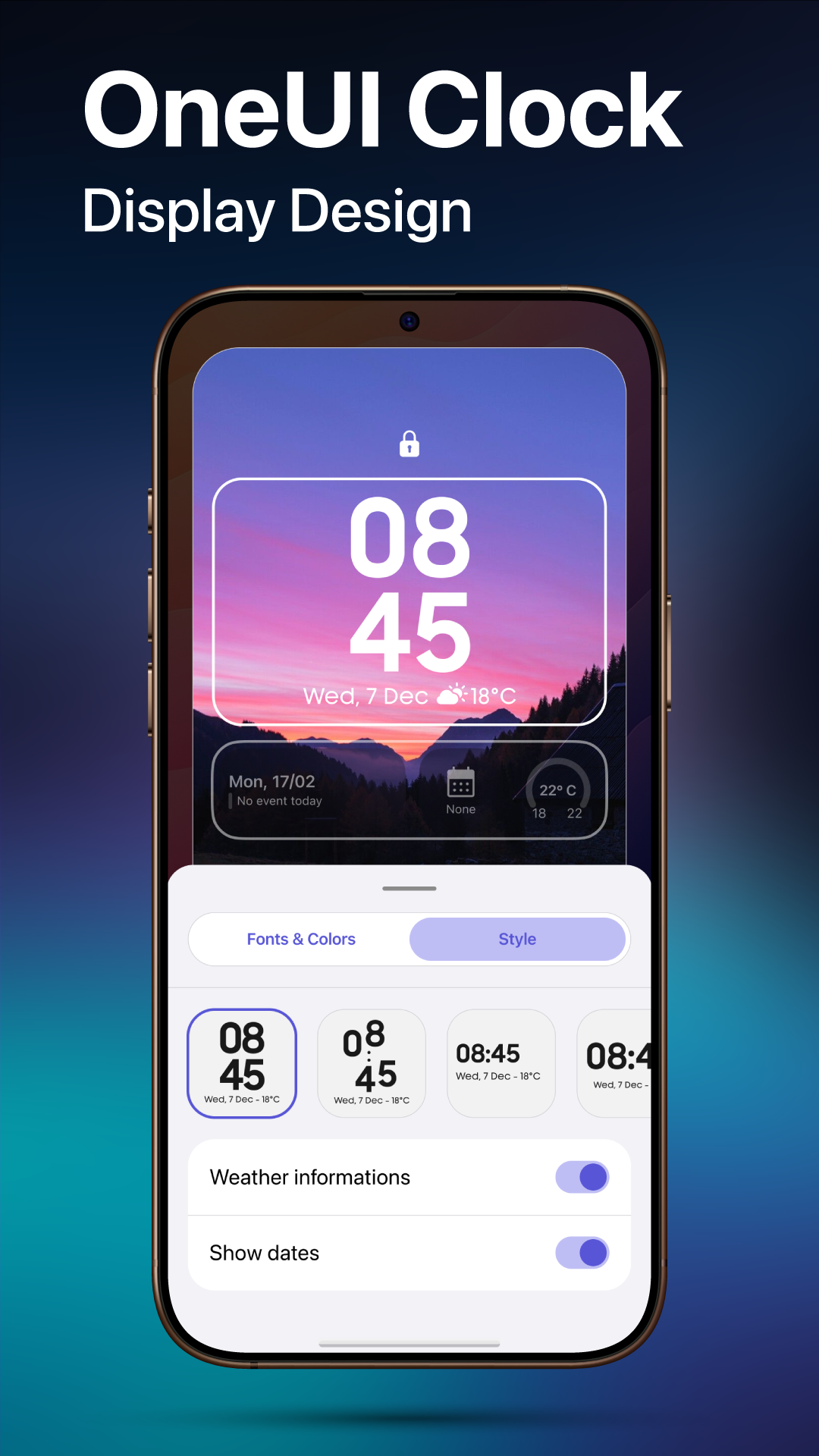 اسکرین شات 4 برنامه Lock Screen Now Bar