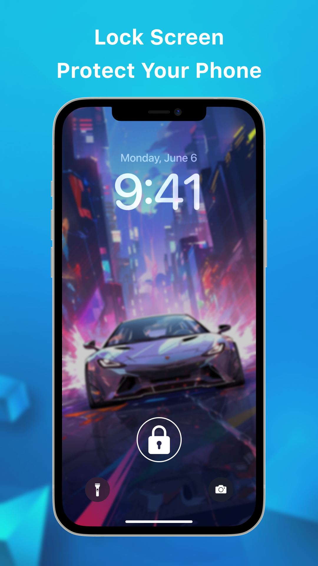 اسکرین شات 1 برنامه Pin Lock Screen Styles