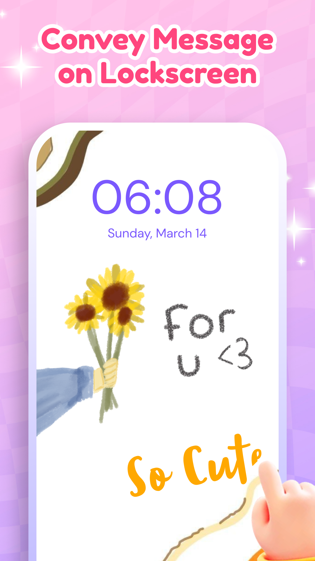 اسکرین شات 3 برنامه Zumee - LockScreen Drawing
