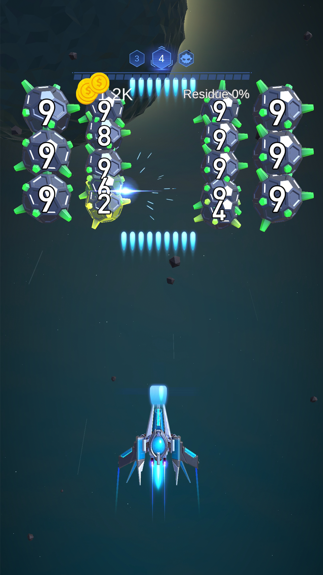 اسکرین شات 7 بازی Dust Settle 3D - Galaxy Attack