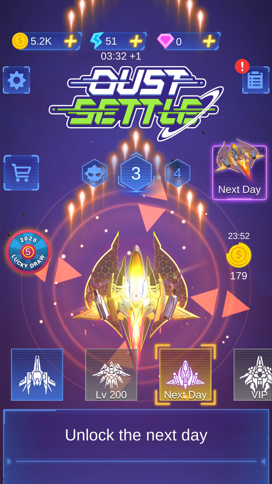اسکرین شات 4 بازی Dust Settle 3D - Galaxy Attack
