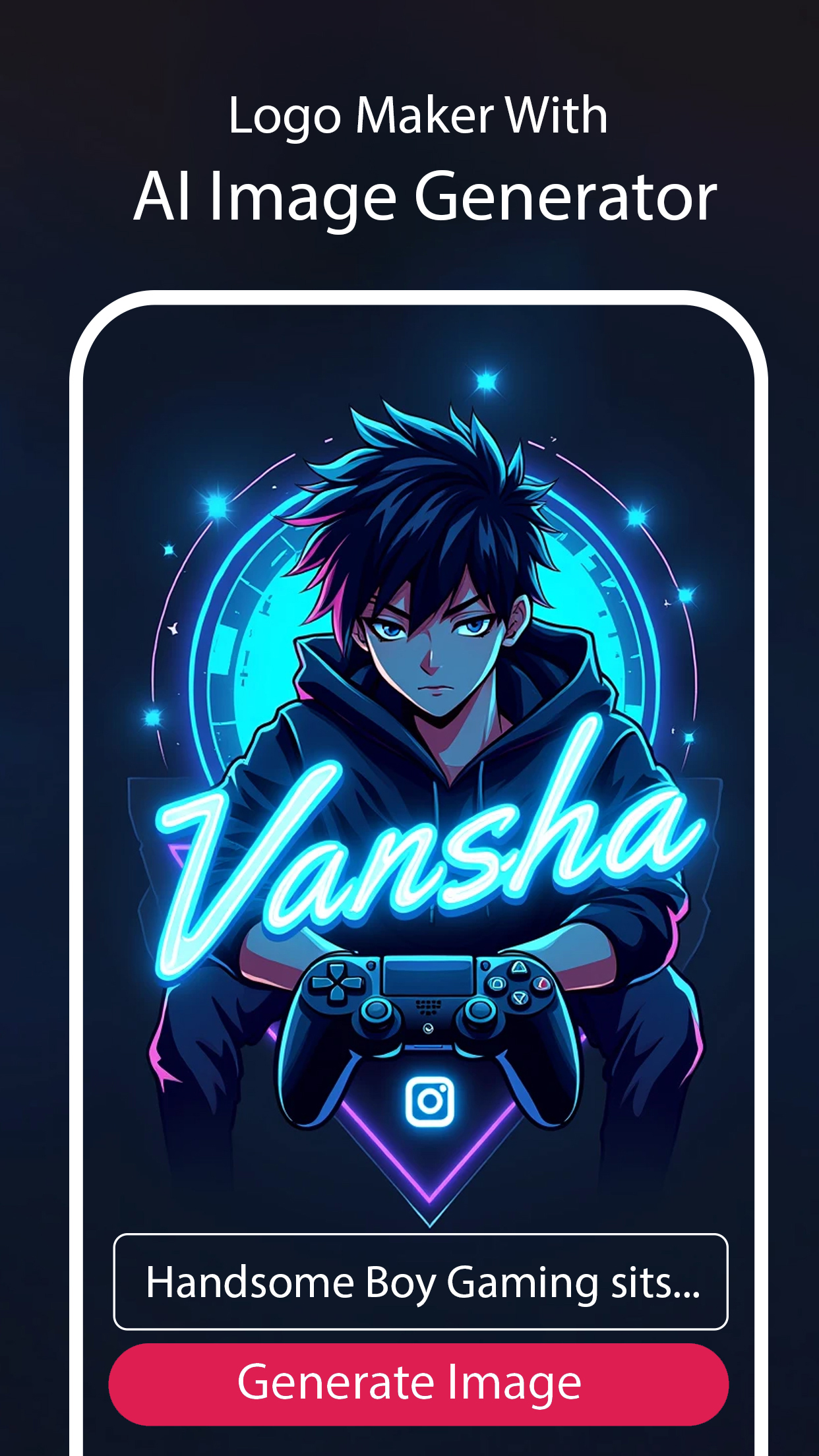 اسکرین شات 4 برنامه ANIME AI | Images & Logo Maker