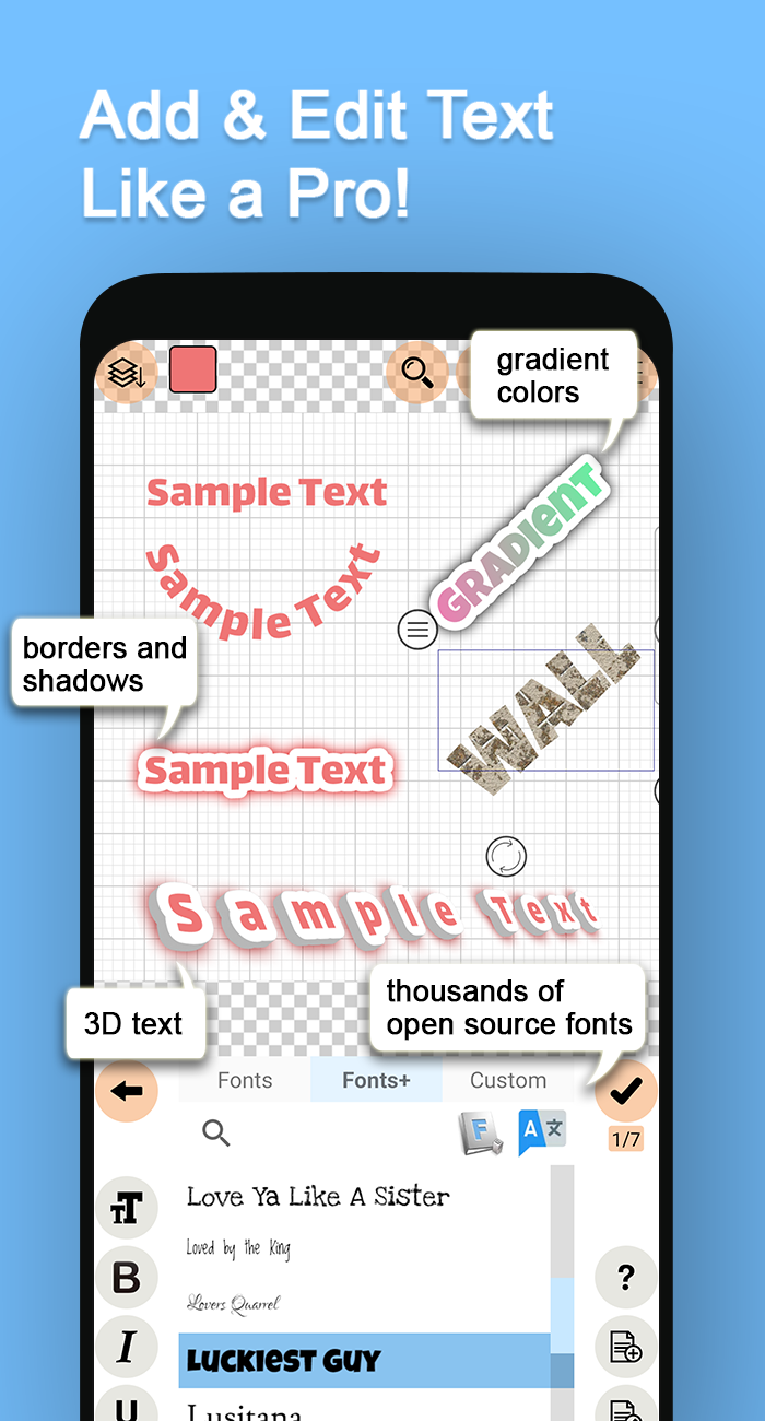 اسکرین شات 4 برنامه Logo Maker Plus - Logo Creator