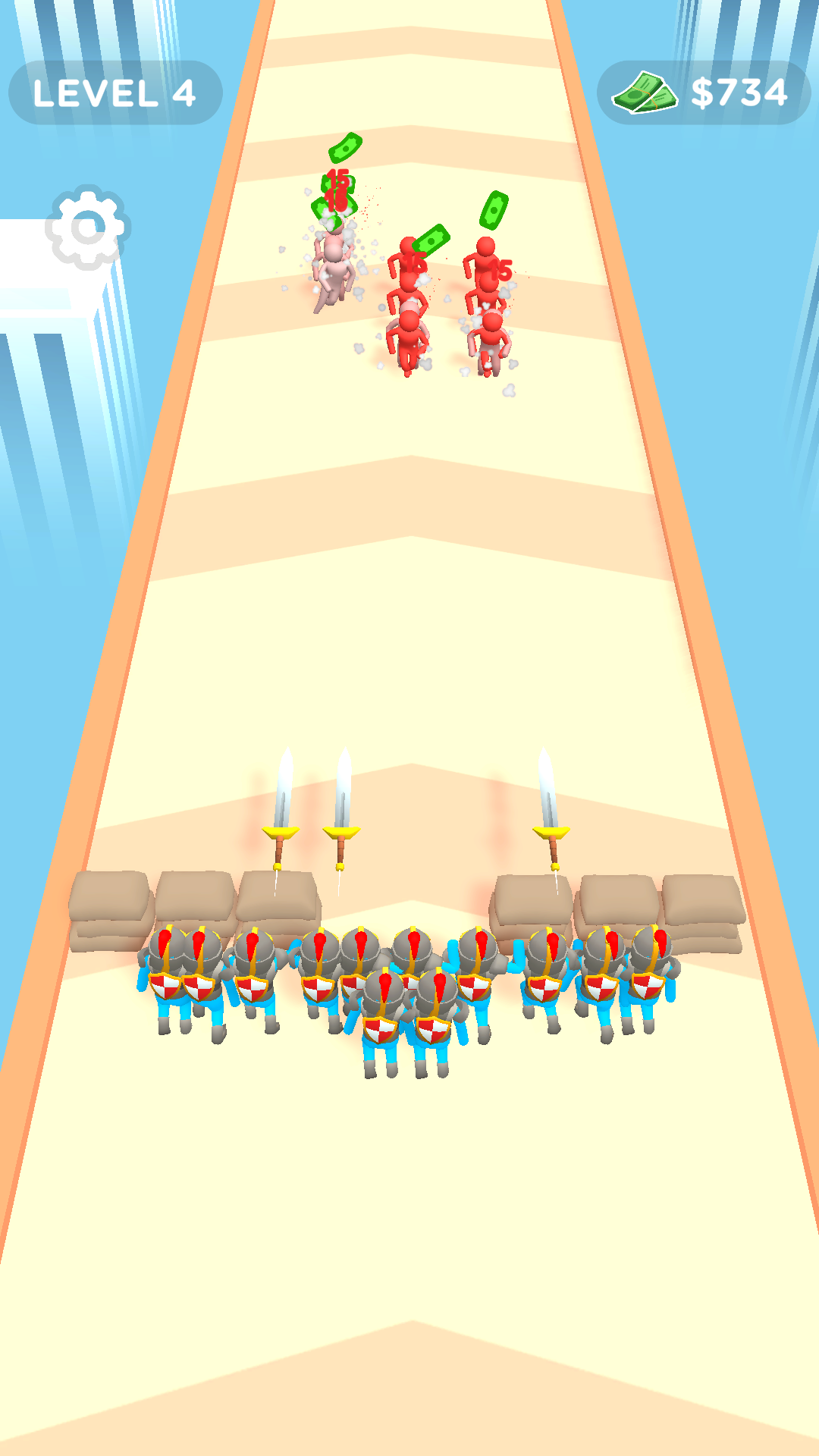 اسکرین شات 4 بازی Crowd Evolution!
