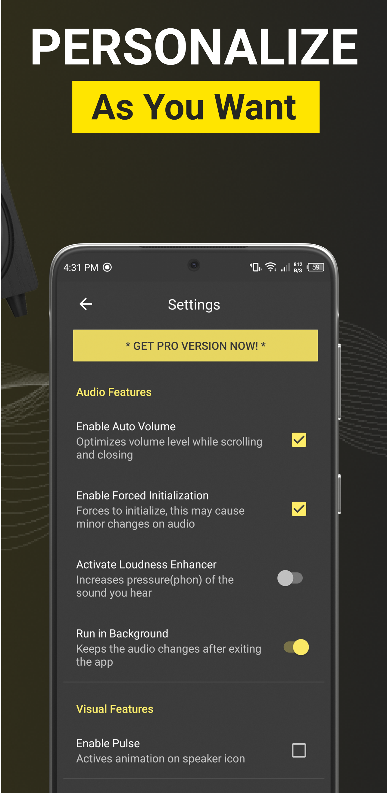 اسکرین شات 7 برنامه Subwoofer Bass - Bass Booster