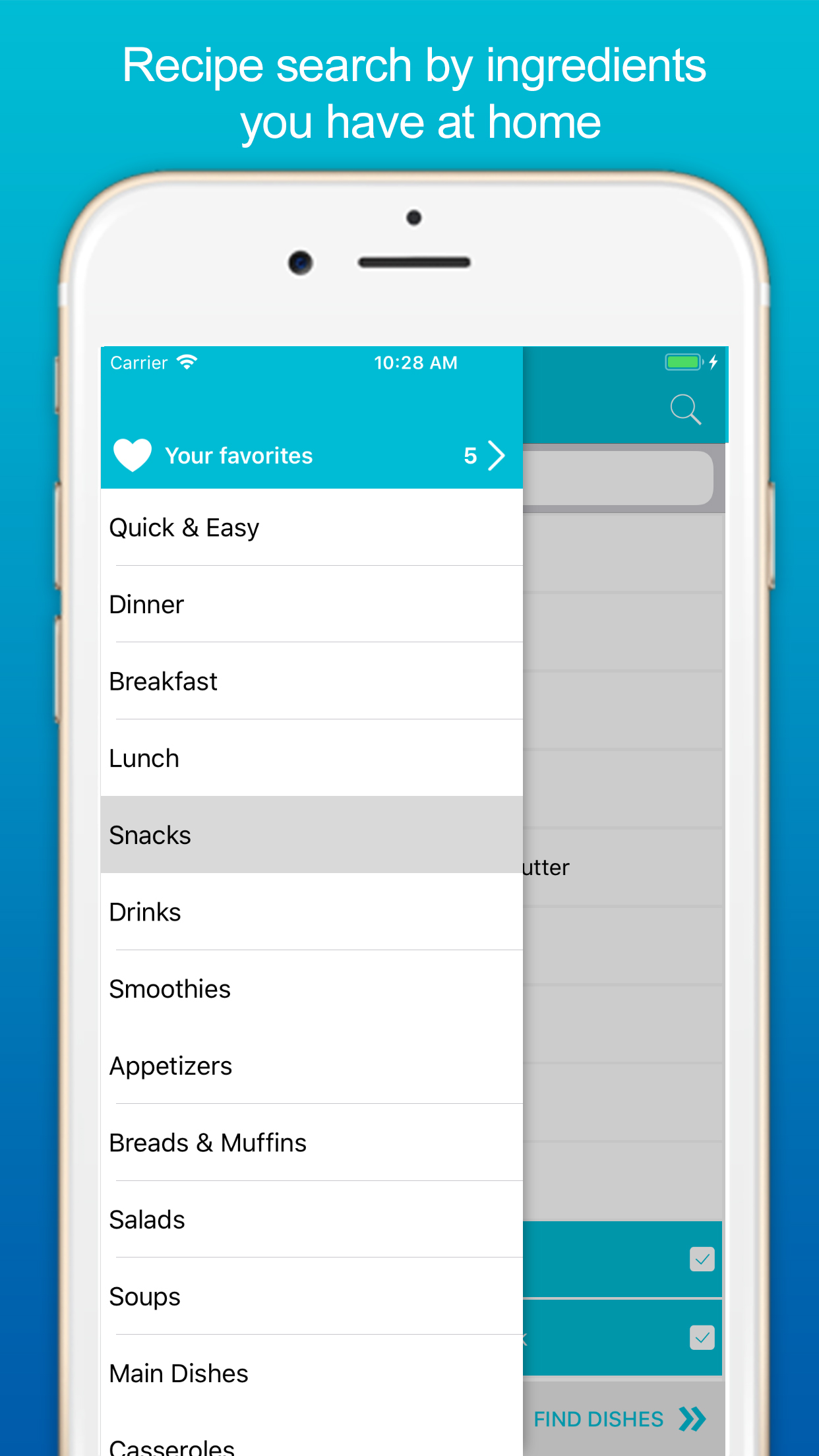 اسکرین شات 4 برنامه My fridge food – Quick & Easy